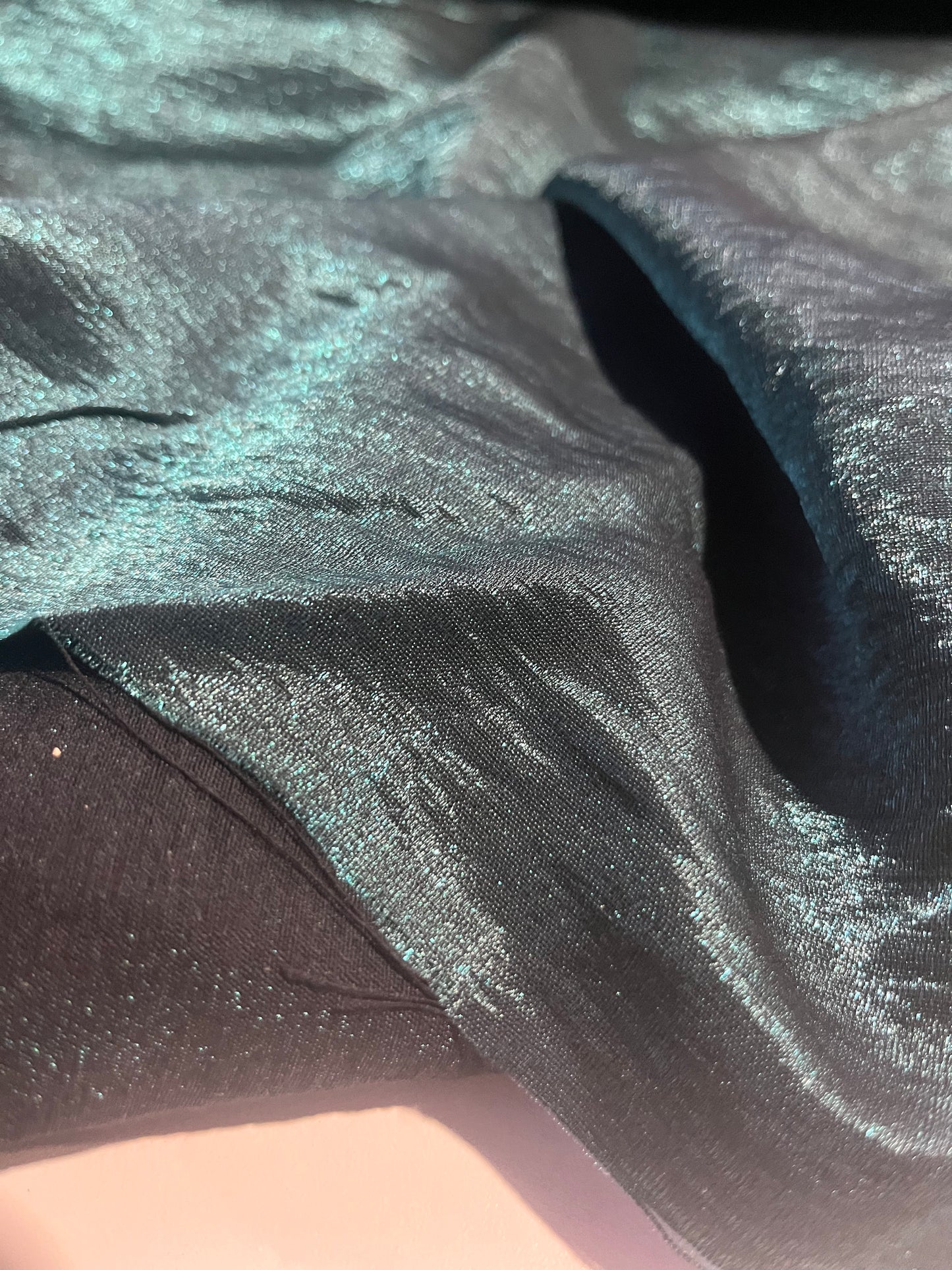 BRIAN 015 heavy sparking satin stretch with cotton