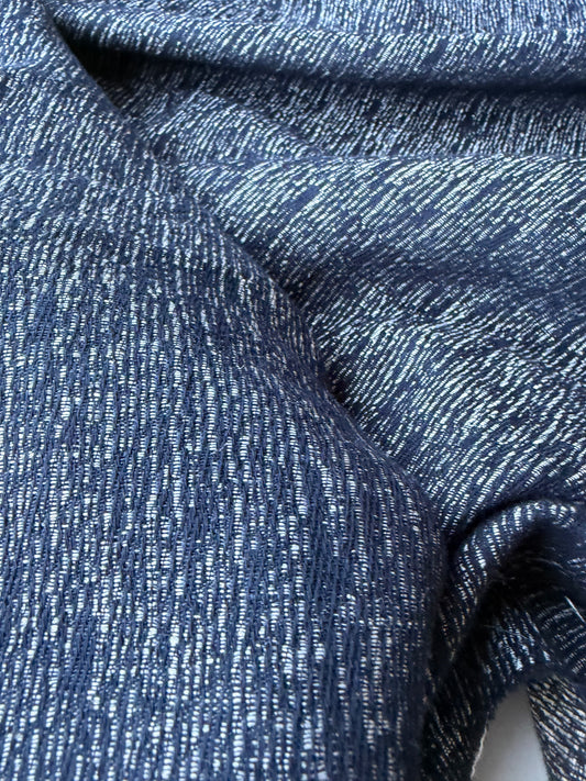 MOE 035 navy fantasy jeans fabric