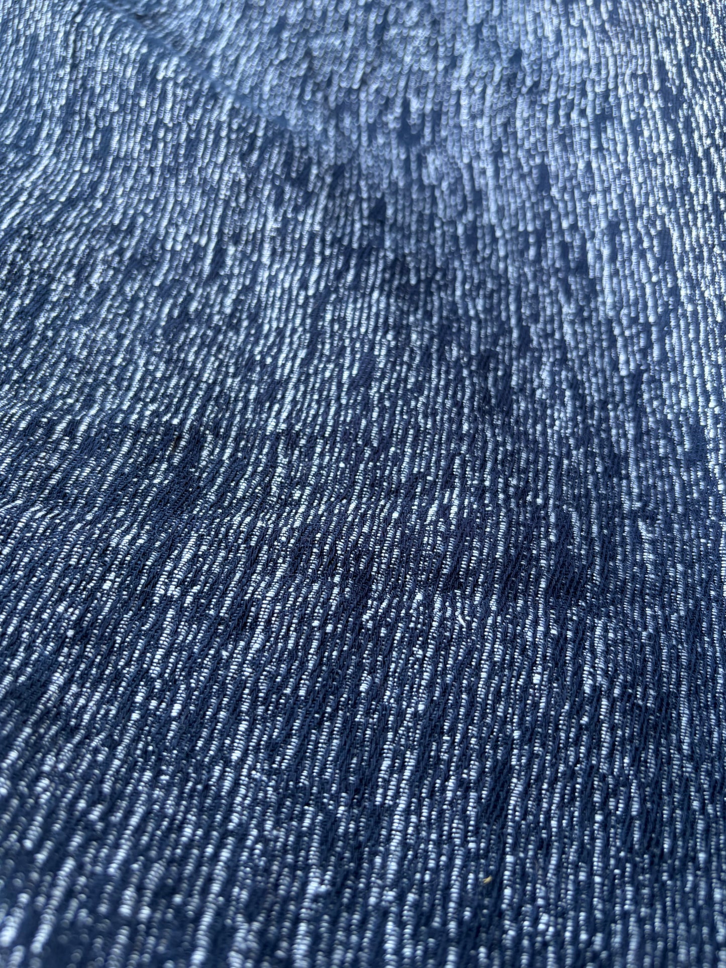 MOE 035 navy fantasy jeans fabric