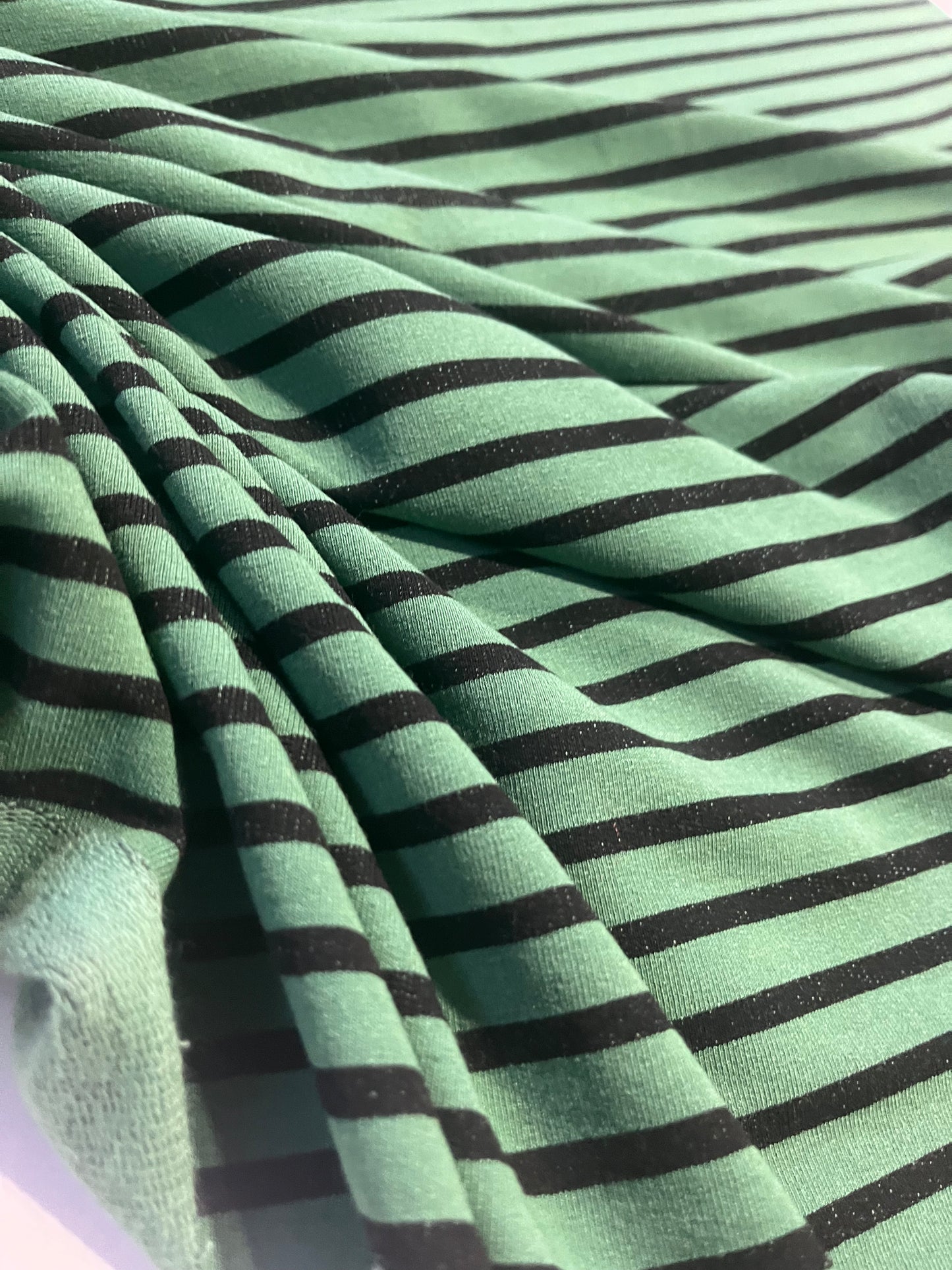 BRIAN 024 felpa/jogging green/black stripes