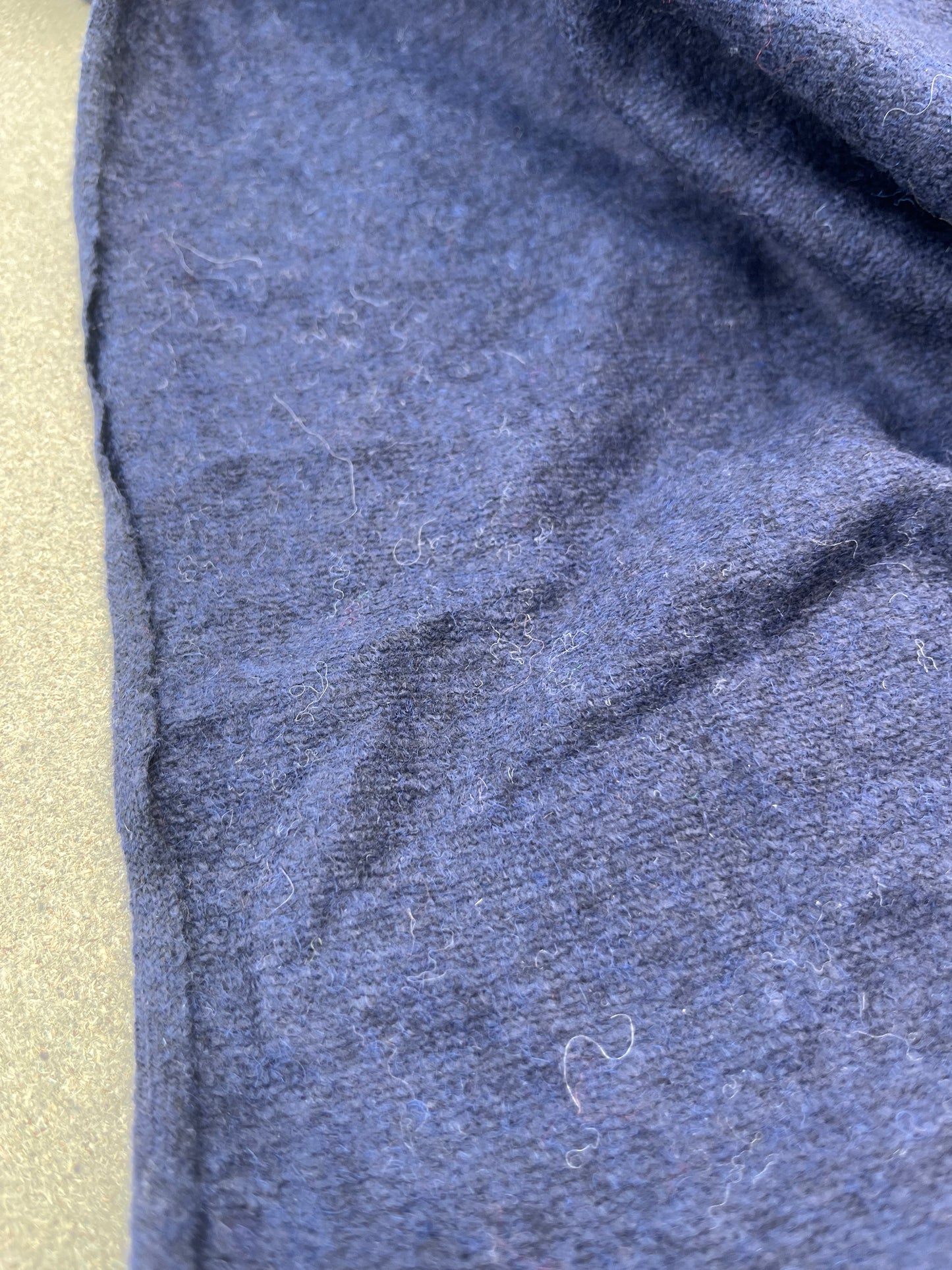 WOOLY 010 Wool jersey navy