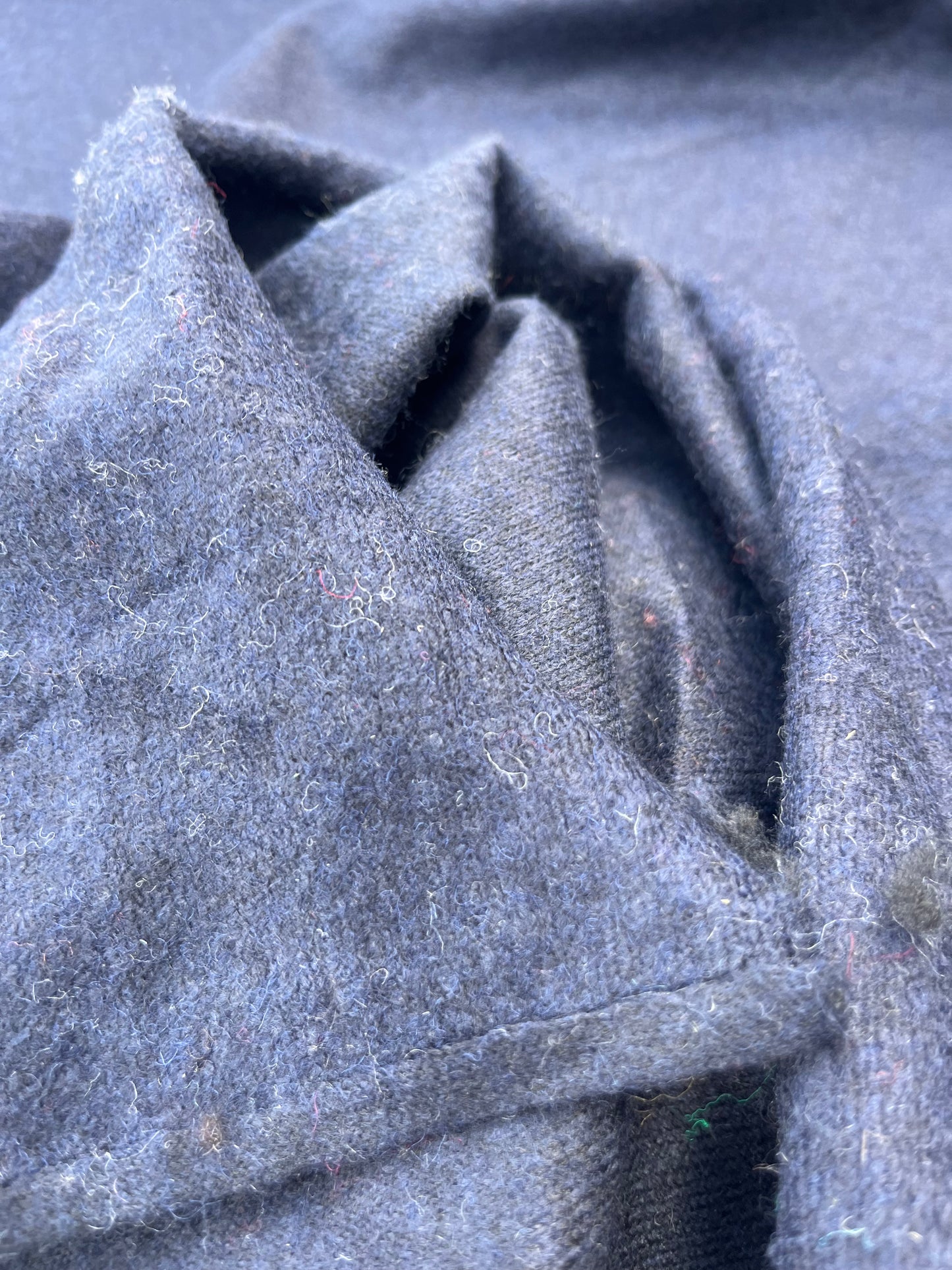 WOOLY 010 Wool jersey navy