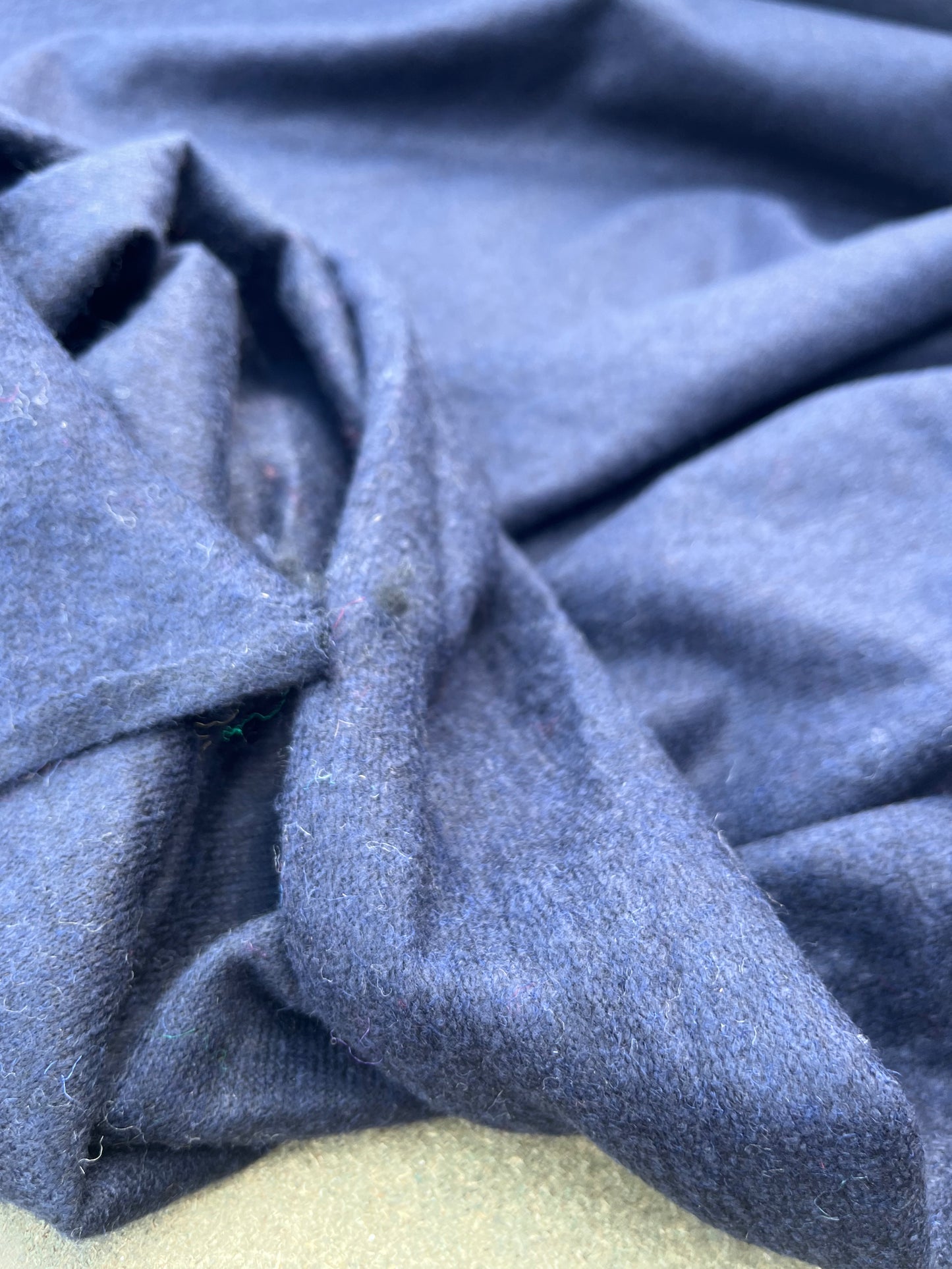 WOOLY 010 Wool jersey navy