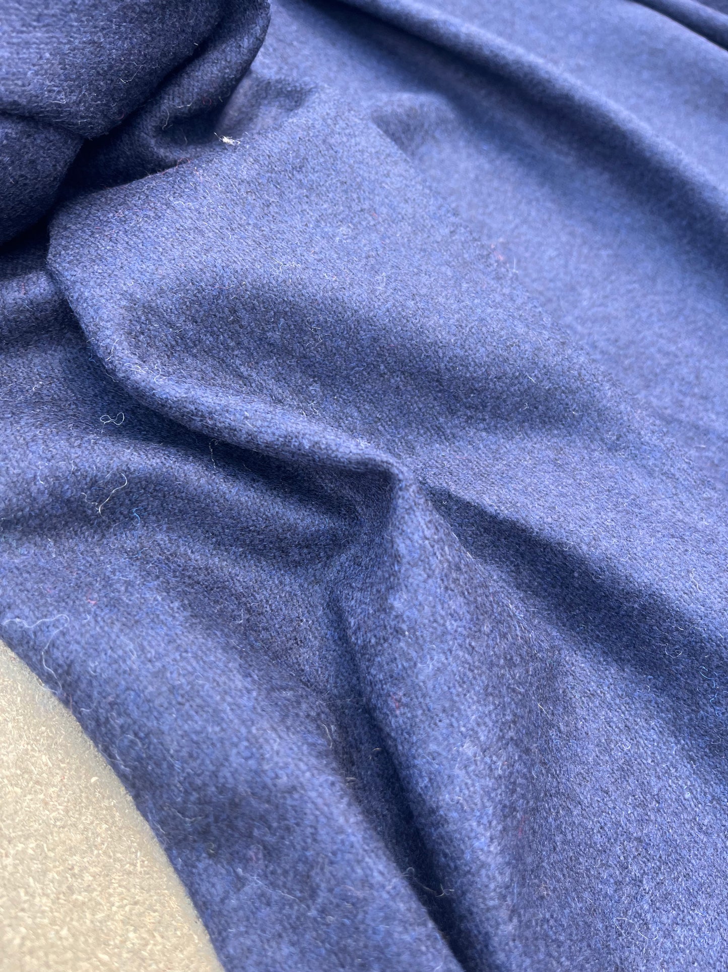 WOOLY 010 Wool jersey navy