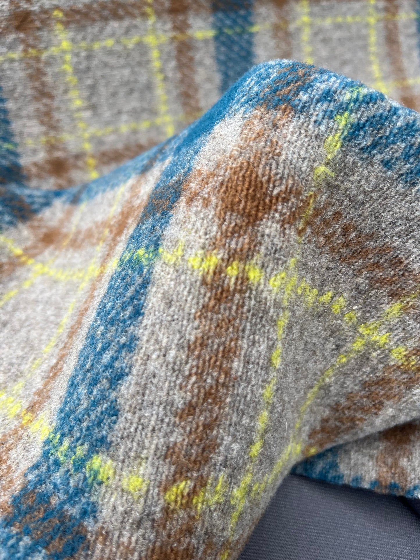 WOOLY 014 wool check double face