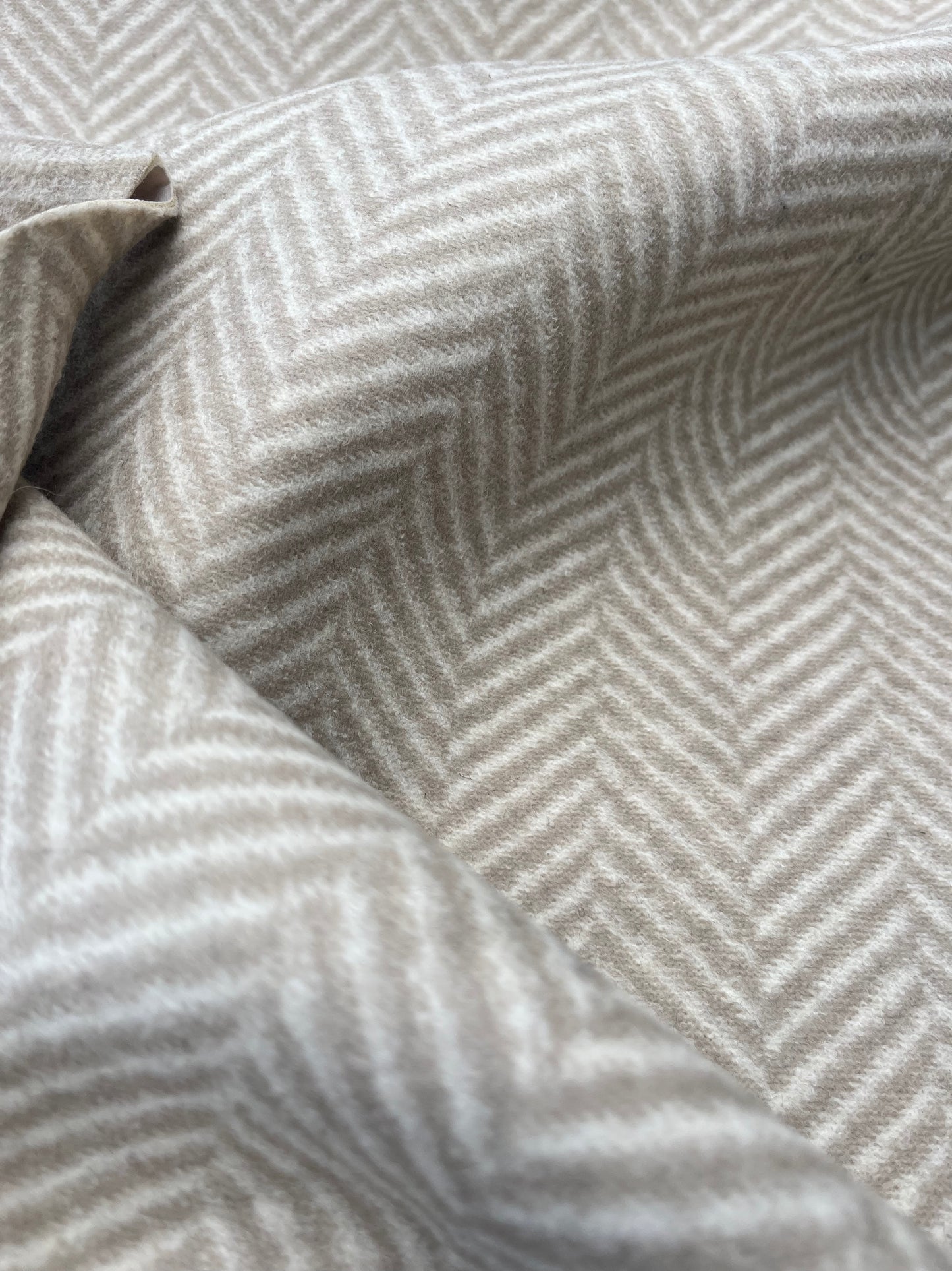 WOOLY 015 wool chevron double face