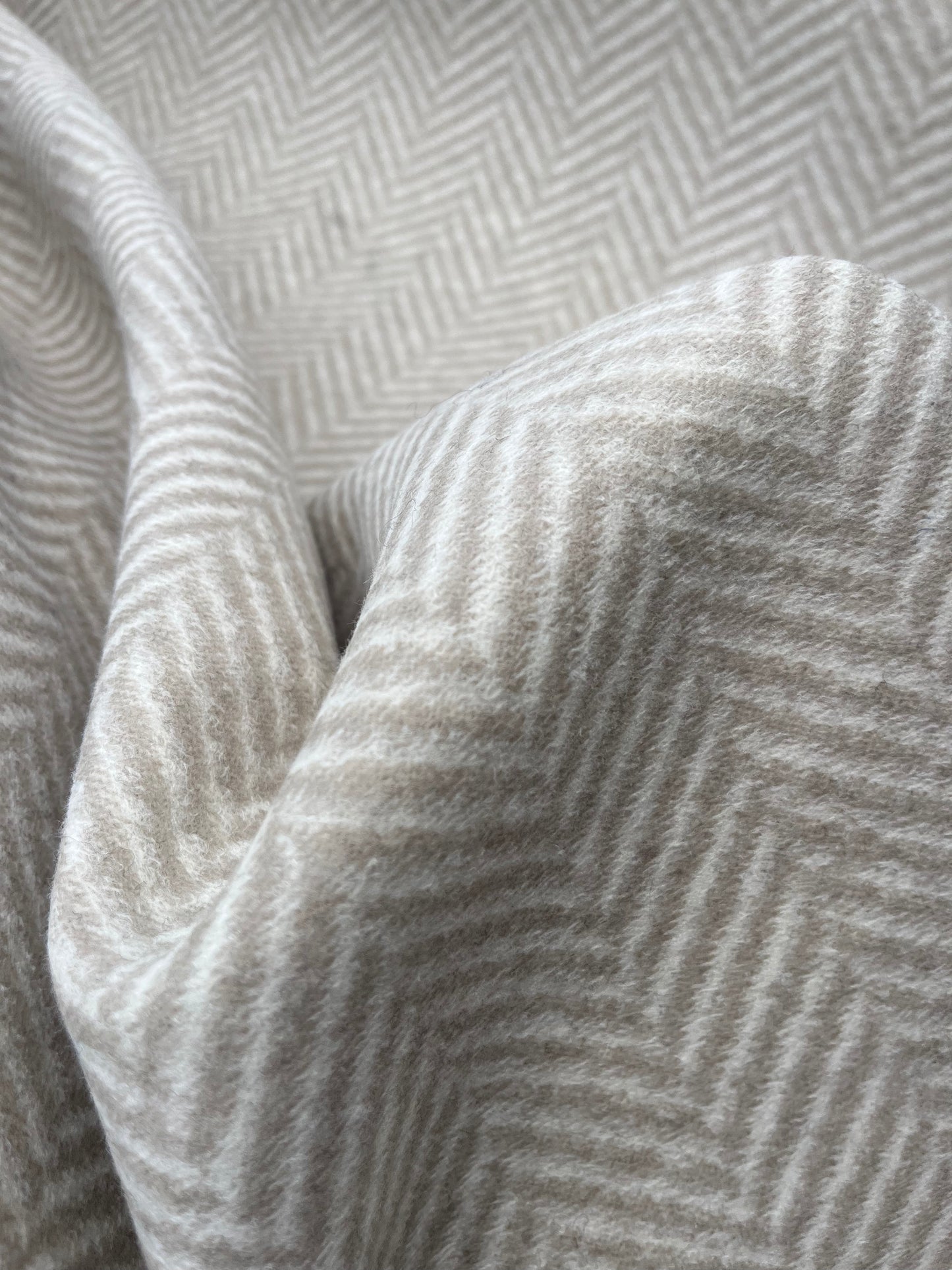 WOOLY 015 wool chevron double face