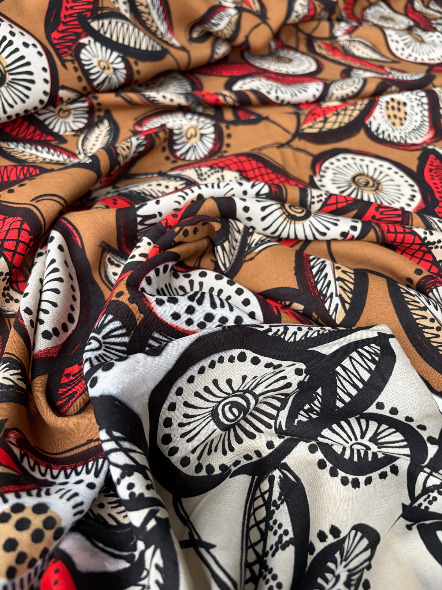 FLORIAN 015 viscose borderprint