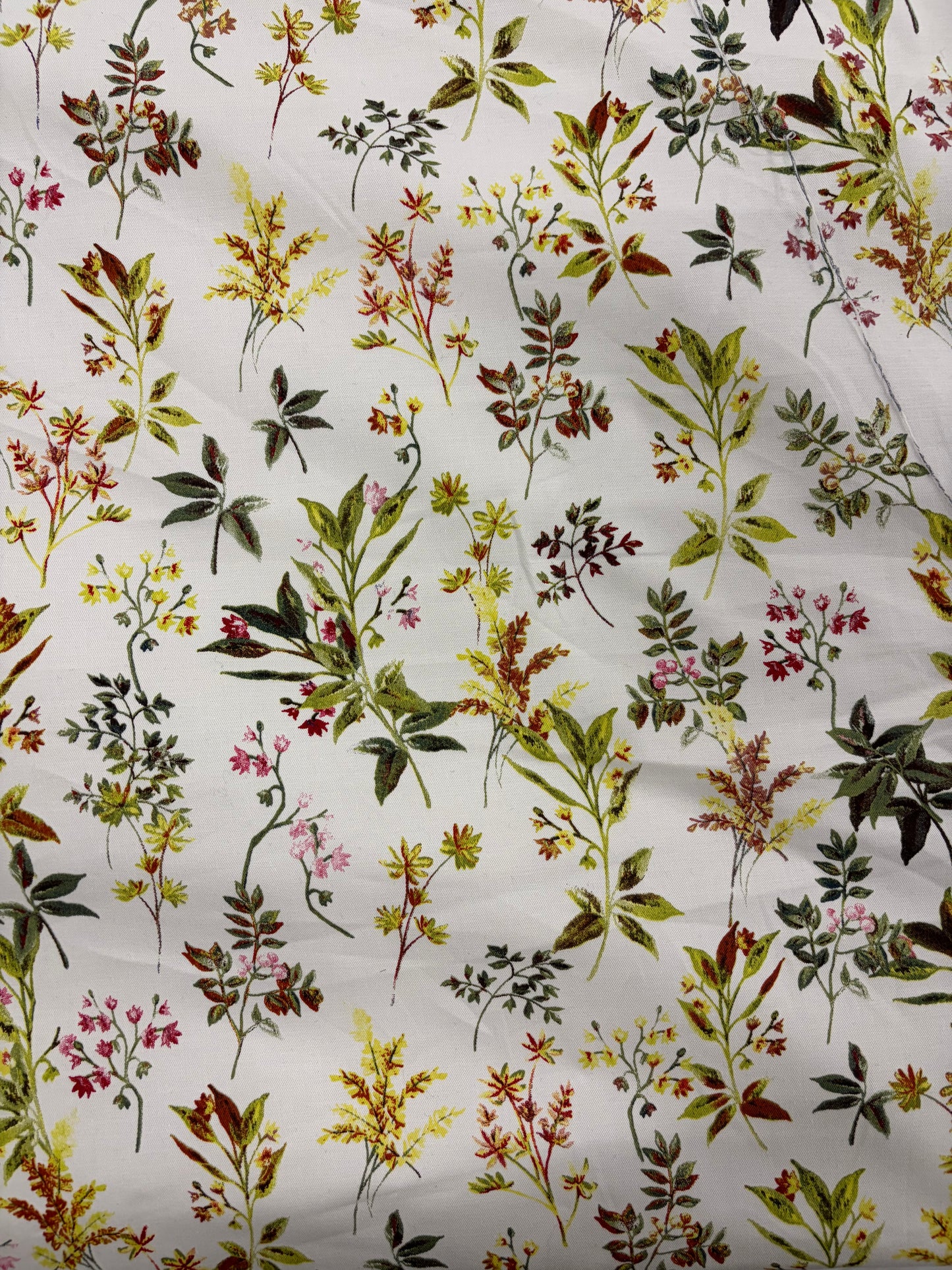 HAGRID 018 floral print cotton twill stretch