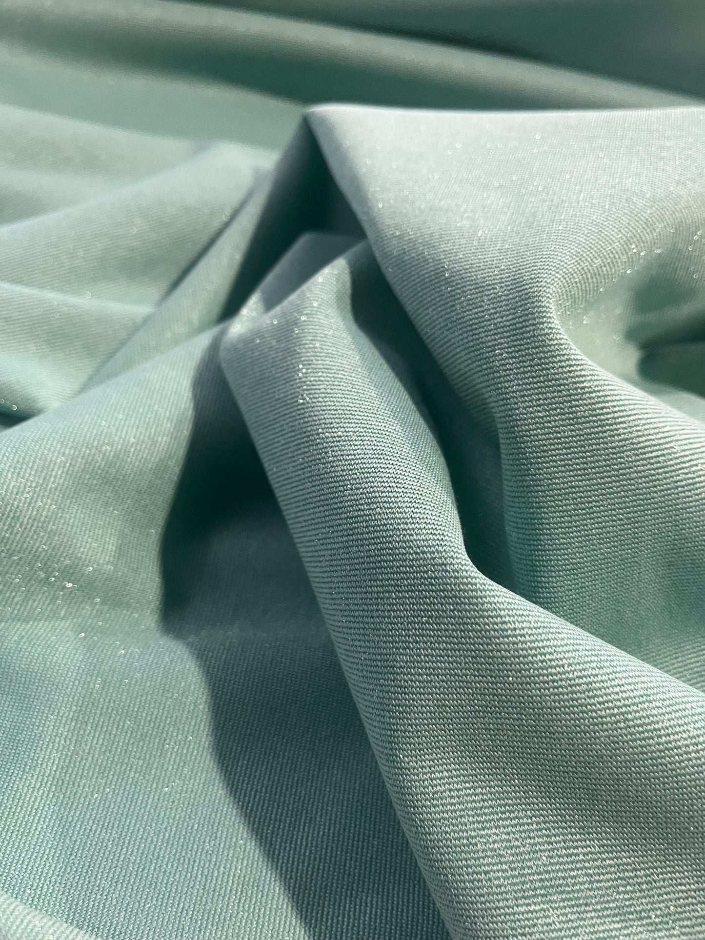 BRIAN 042 viscose/lurex Punto di Roma aqua/gold