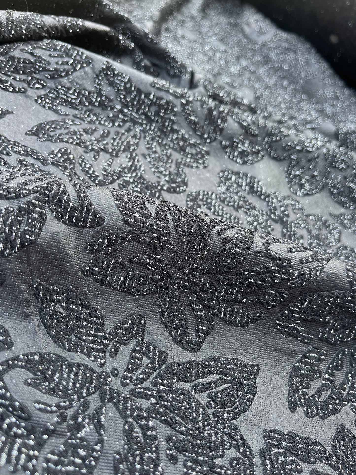 RW 206 shiny jersey with lurex print