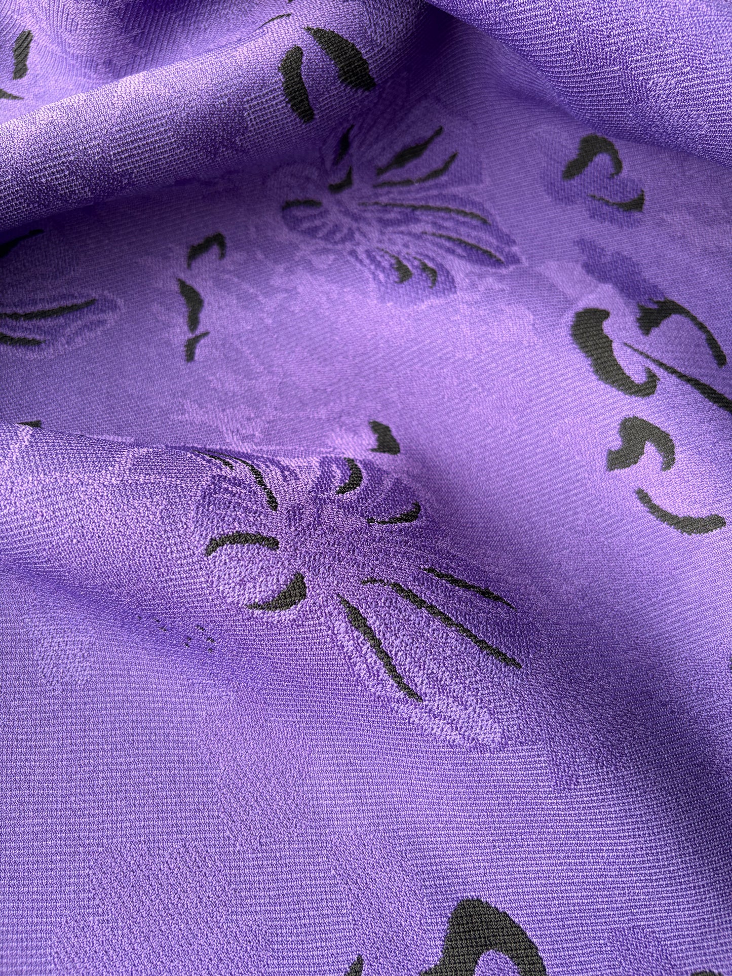 FLORIAN 024 heavy jacquard purple/black