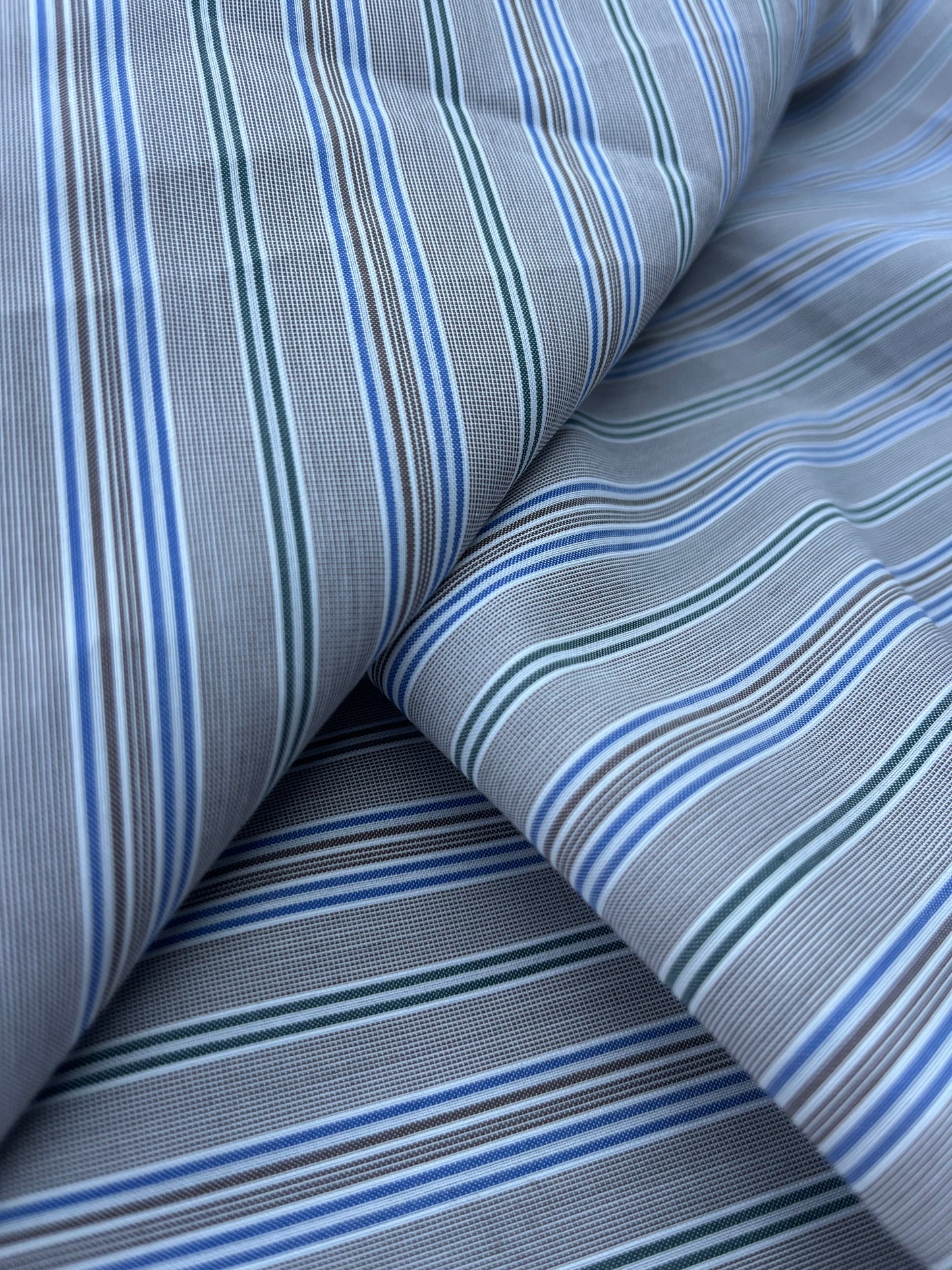 RW 220 woven cotton shirting stripes