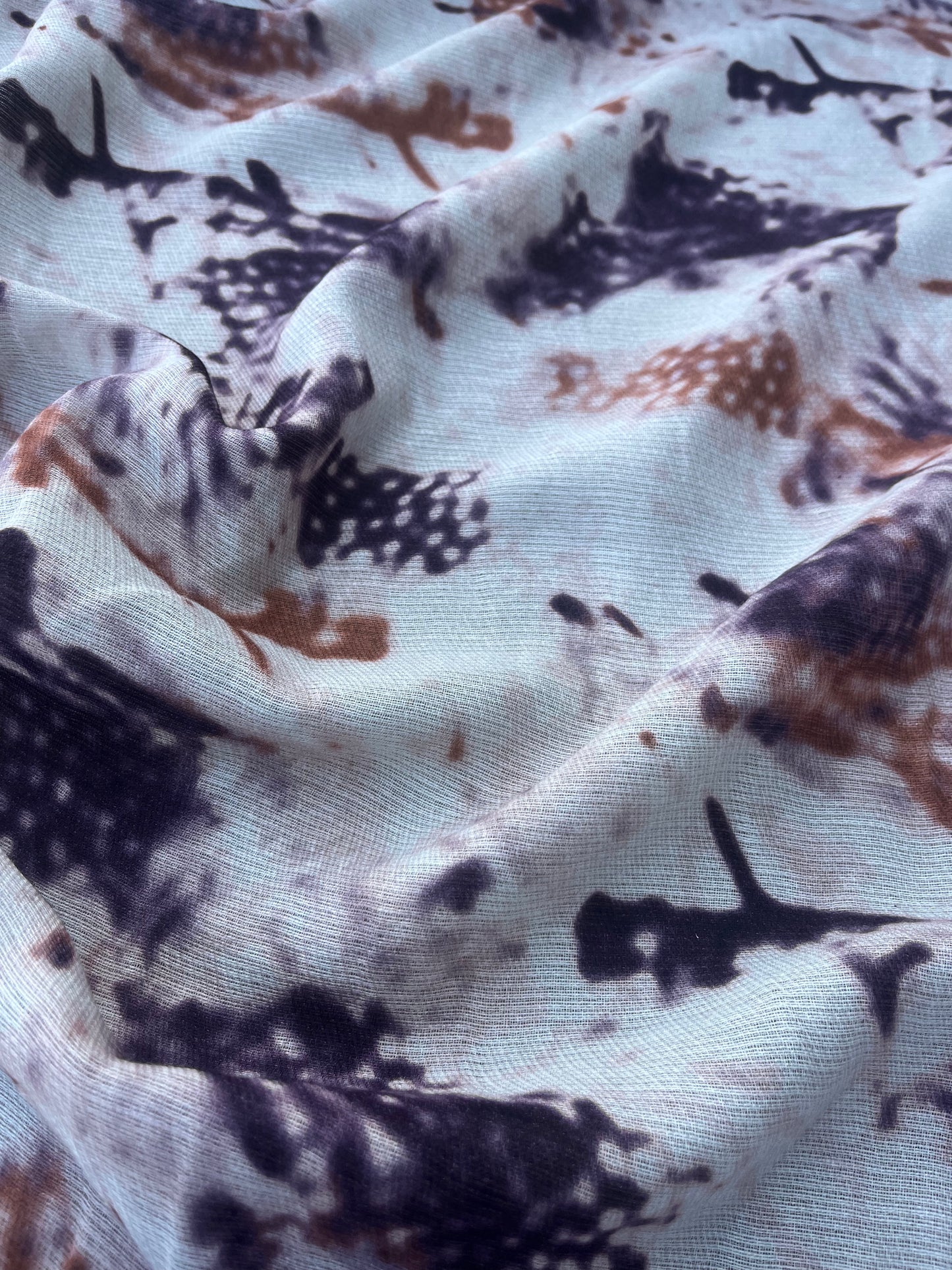 LC LAZARUS 002 cotton gaze tie-dye print