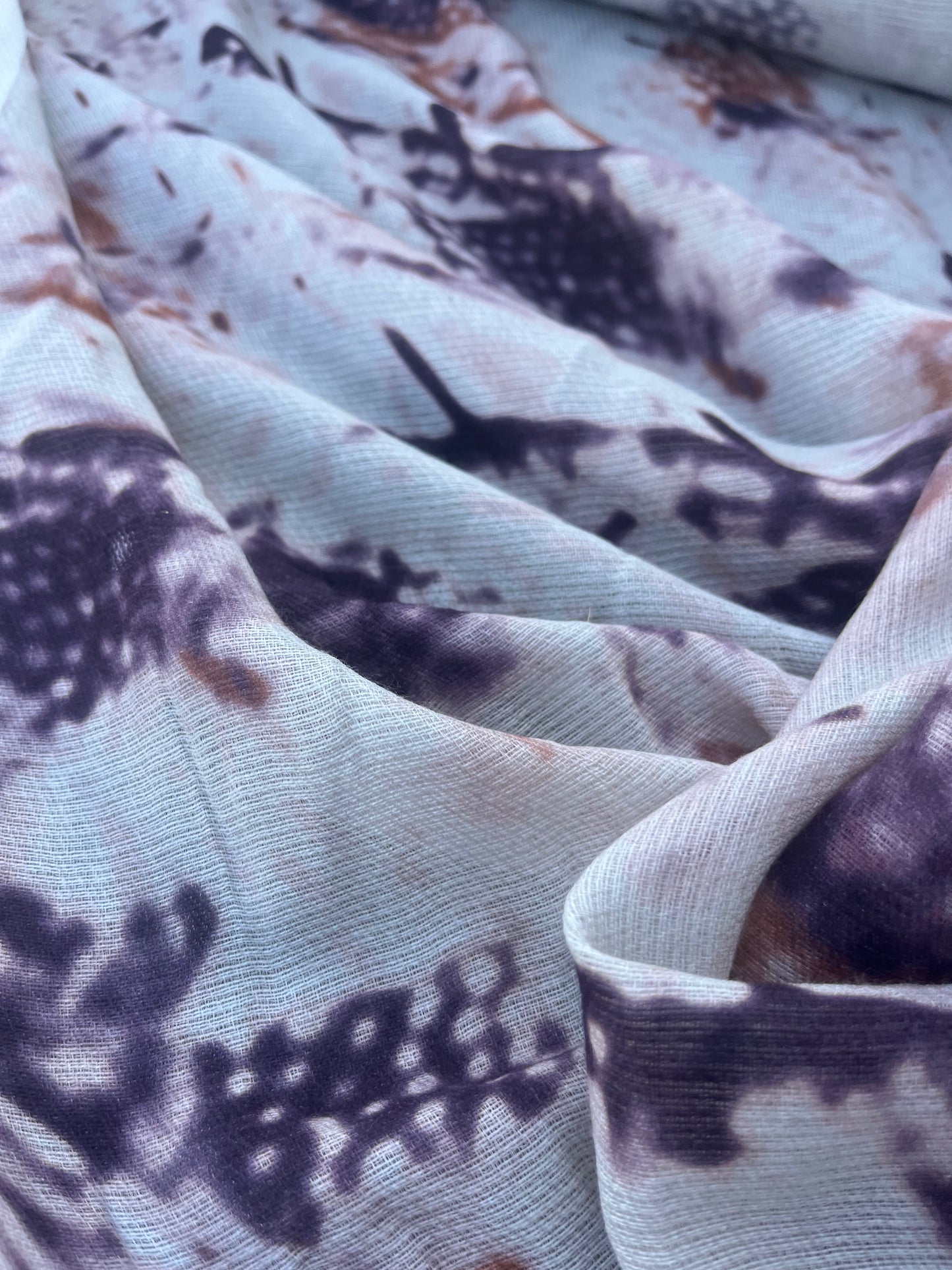 LC LAZARUS 002 cotton gaze tie-dye print