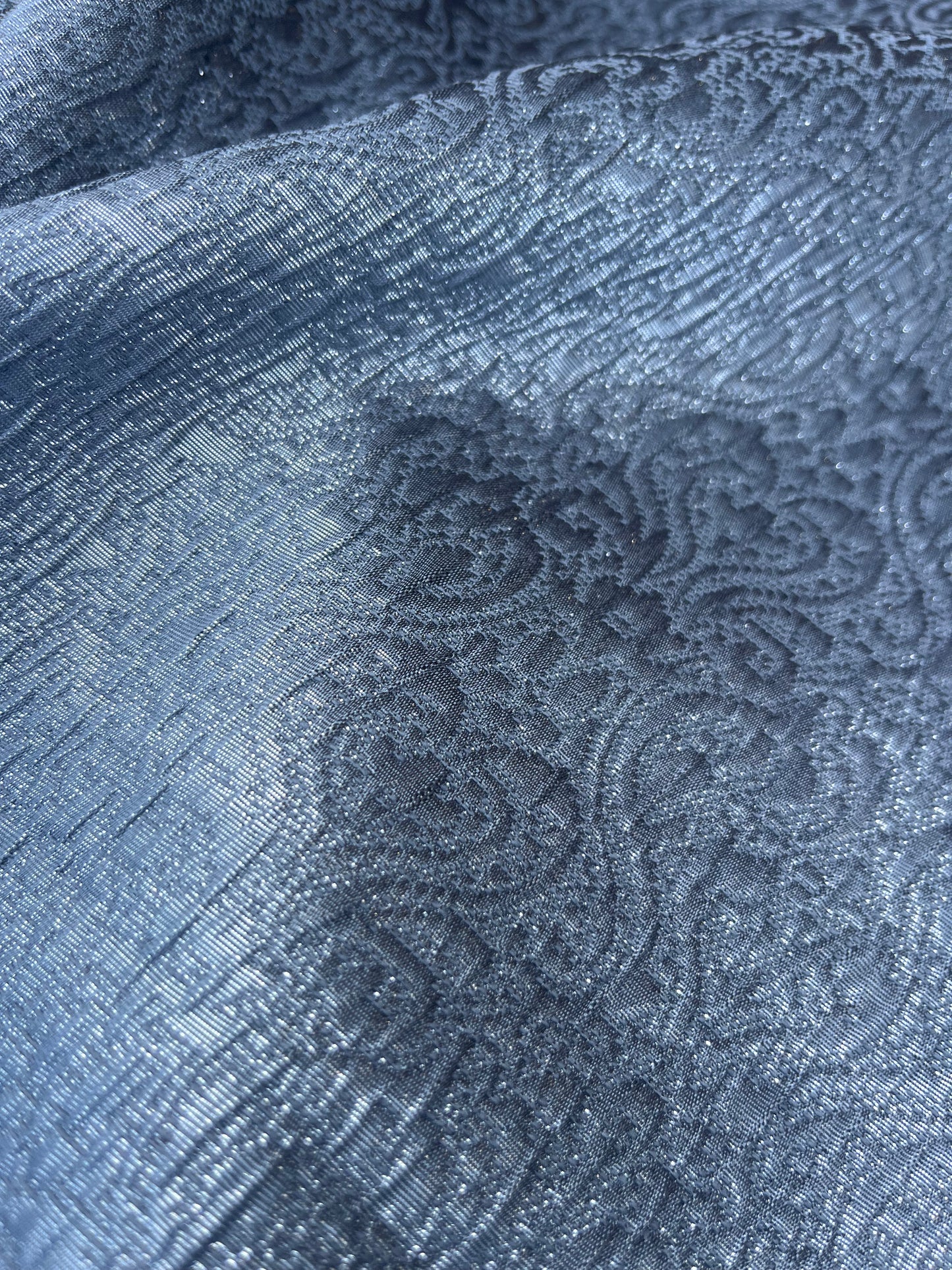 LAZARUS 011 jacquard double face teal colour