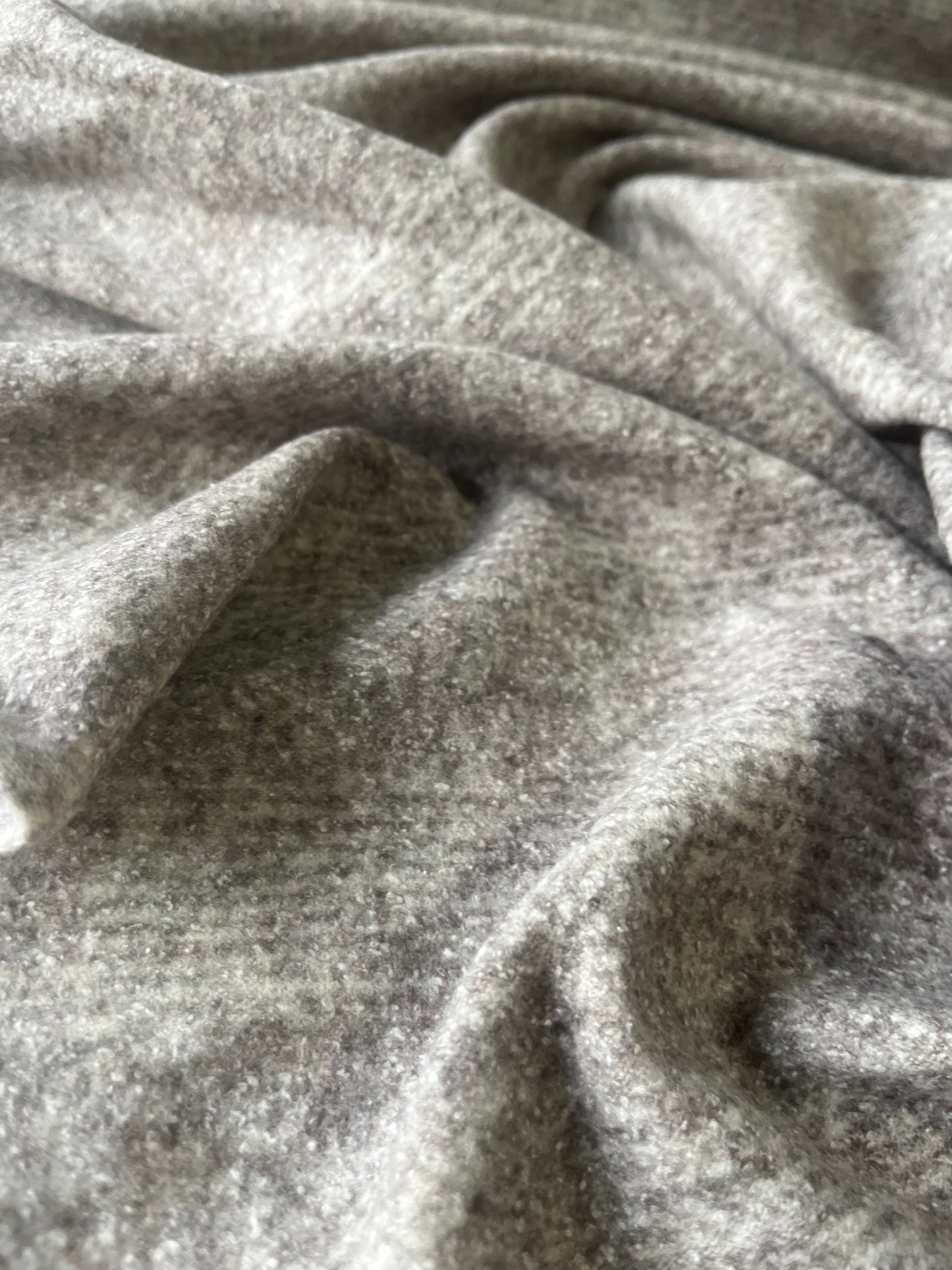 ROSALIA 028 heavy wool jersey sand/grey