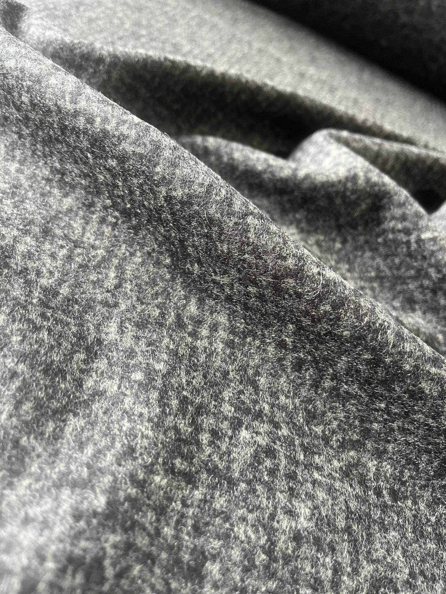 ROSALIA 041 heavy wool jersey grey/black pied de poule