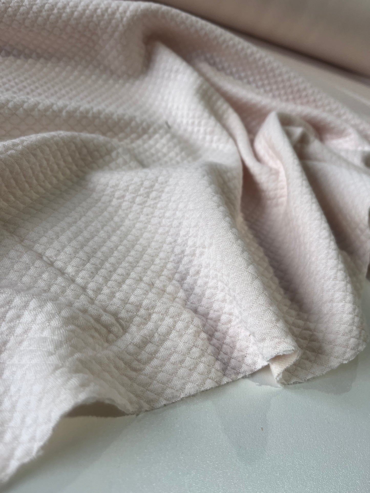 ROSALIA 055 jersey matelassé ecru