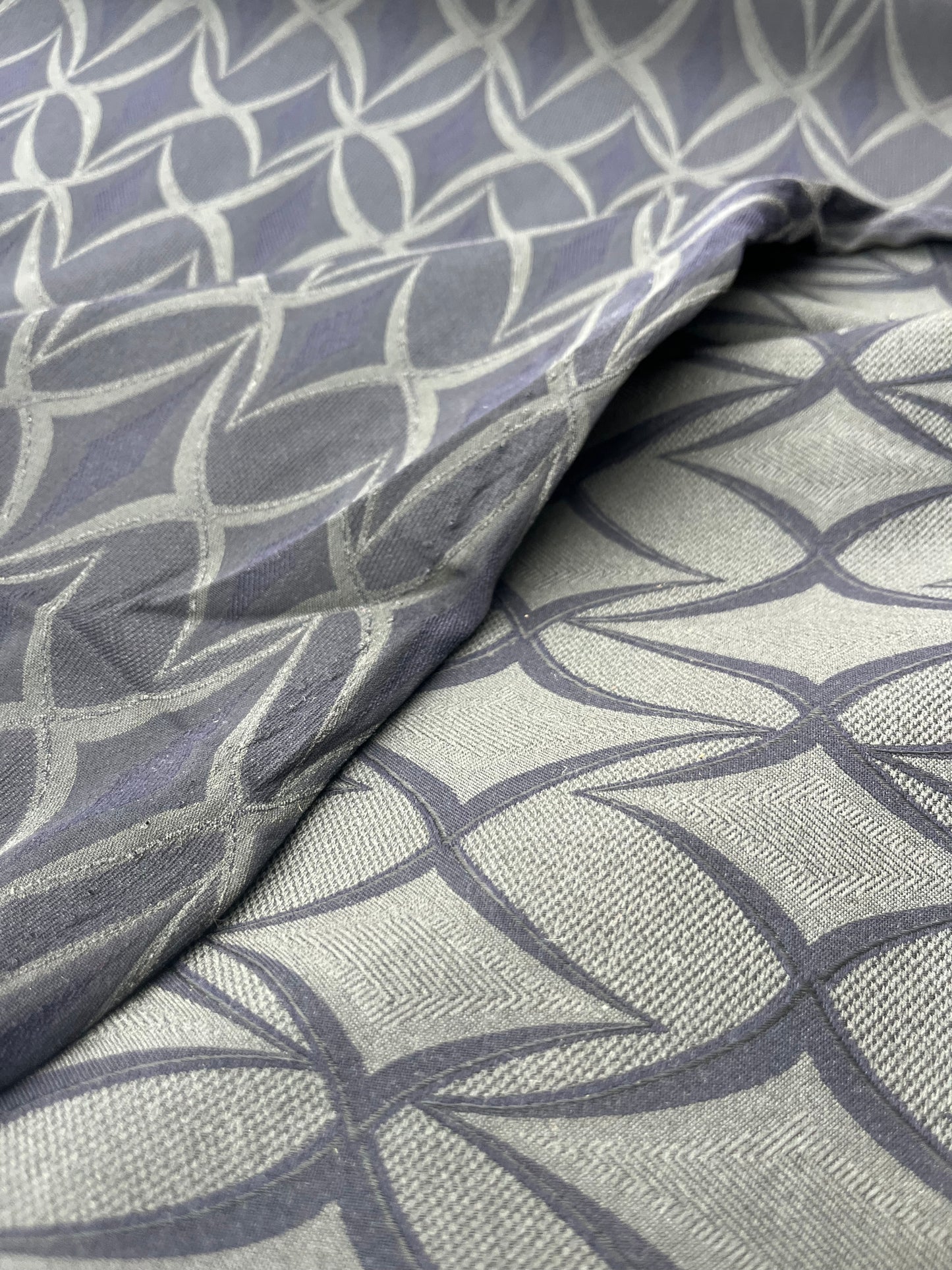 Hélène 003 stretch jacquard brown/black