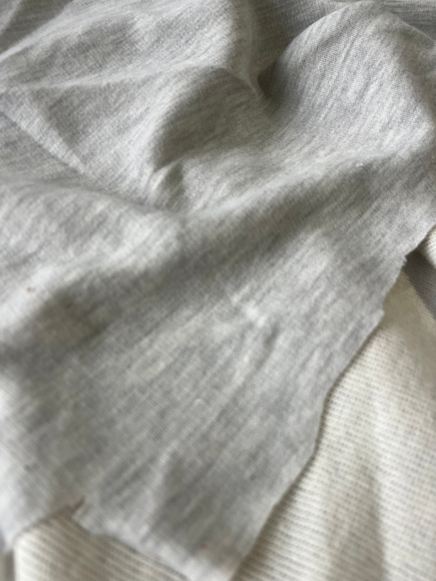 ROSALIA 059 wool jersey double face grey mélange