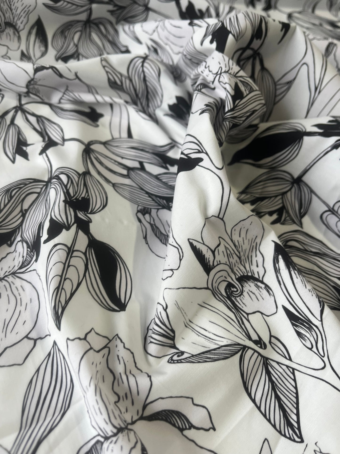 ROSALIA 061 poplin stretch flowers