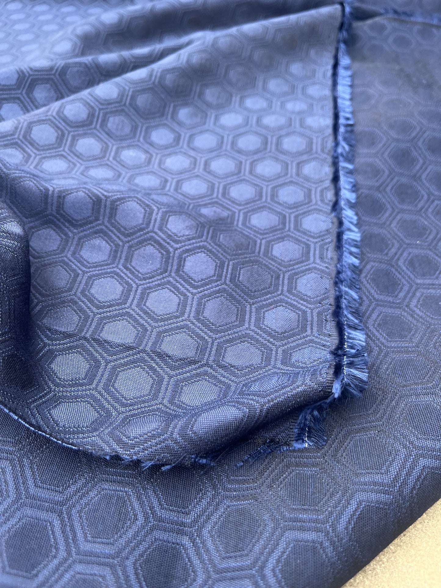 Hélène 006 jacquard navy/black