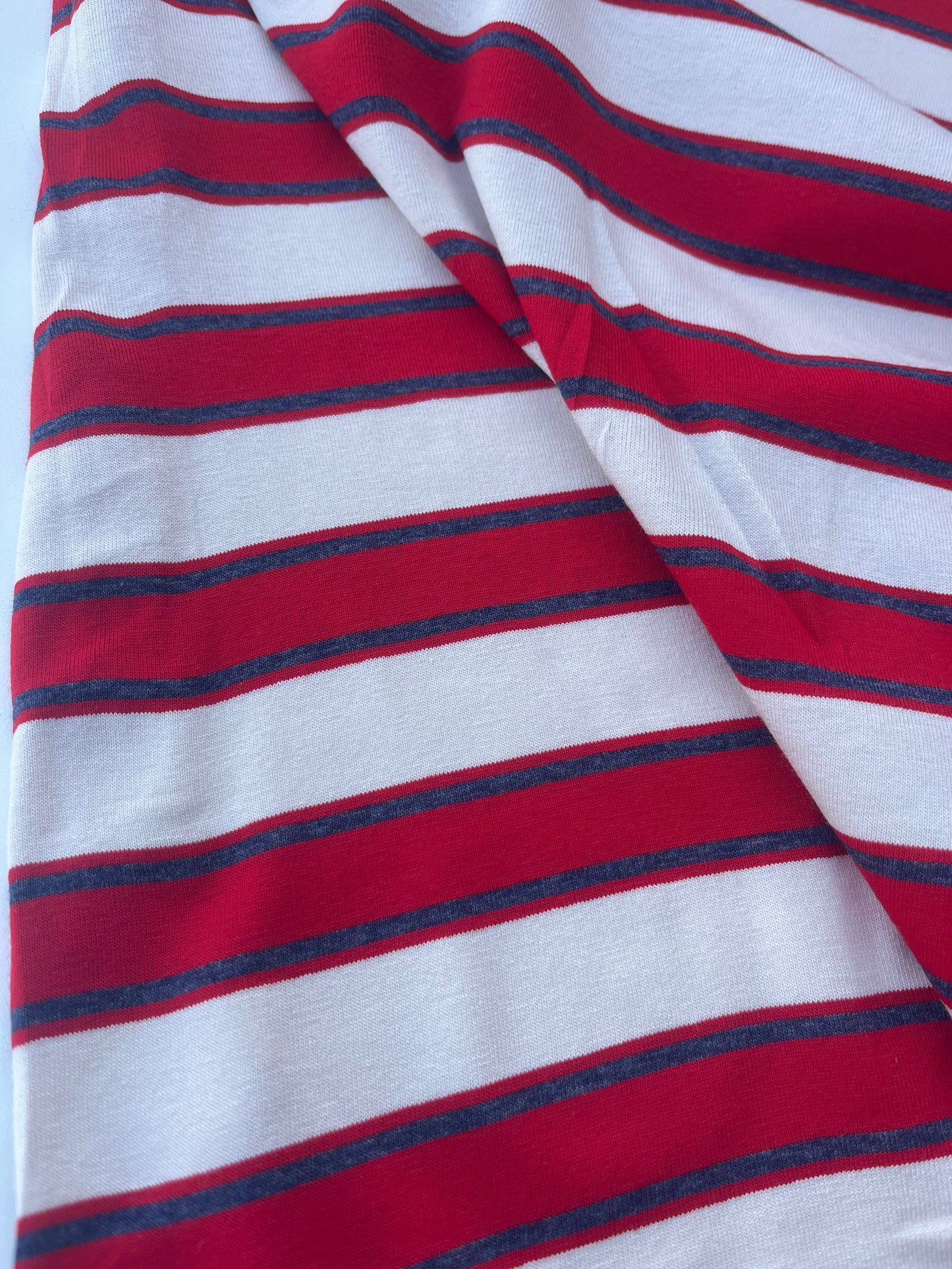 POLLY JANE 012 viscose jersey stripes