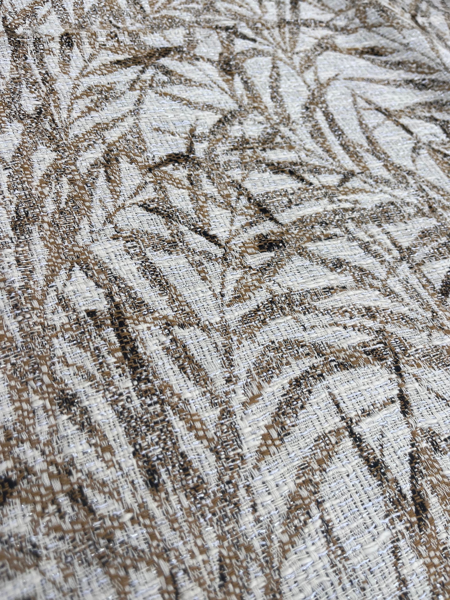 Hélène 012 cotton jacquard with lurex accents