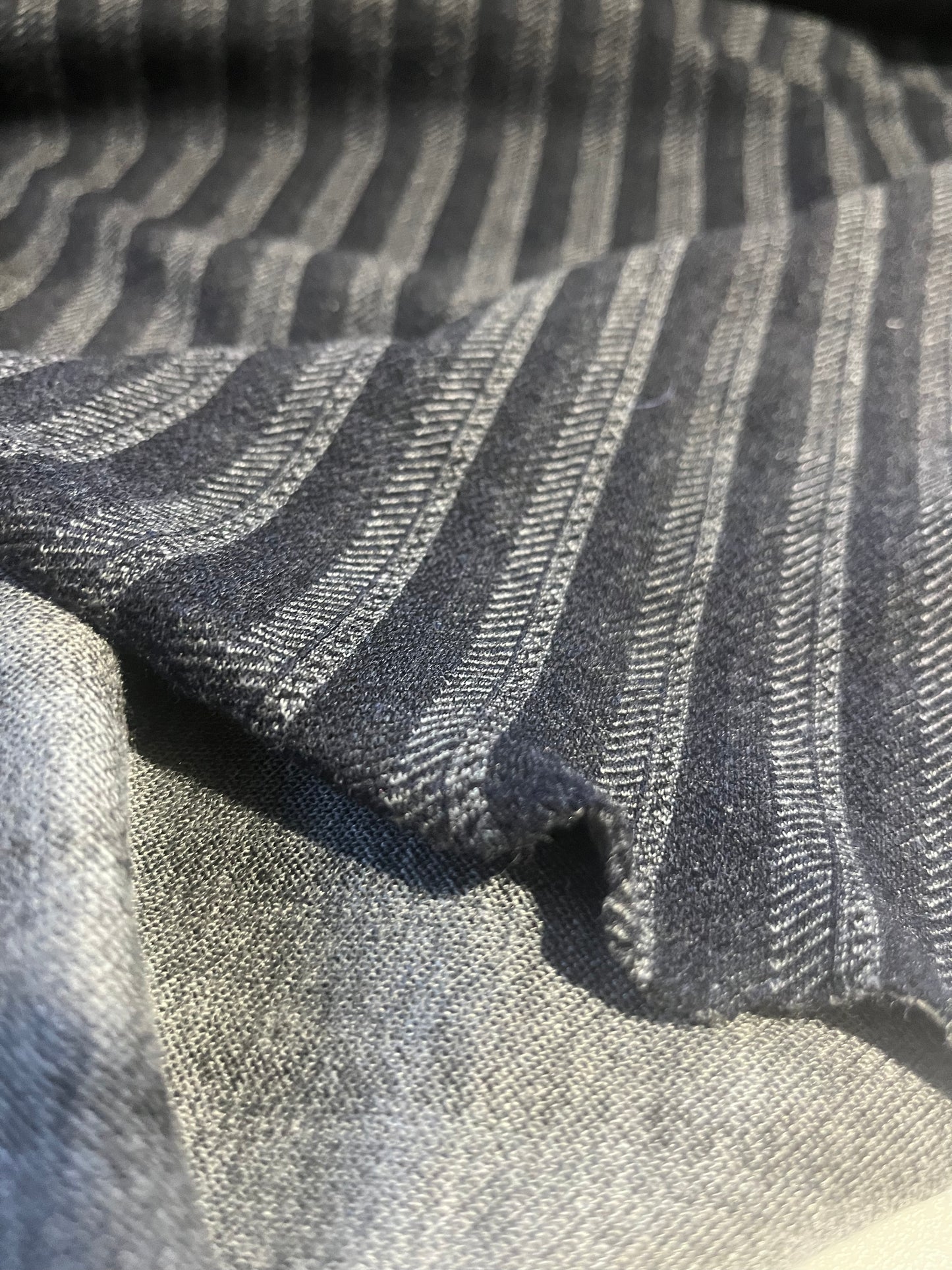 JANE 002 jersey jacquard grey stripes