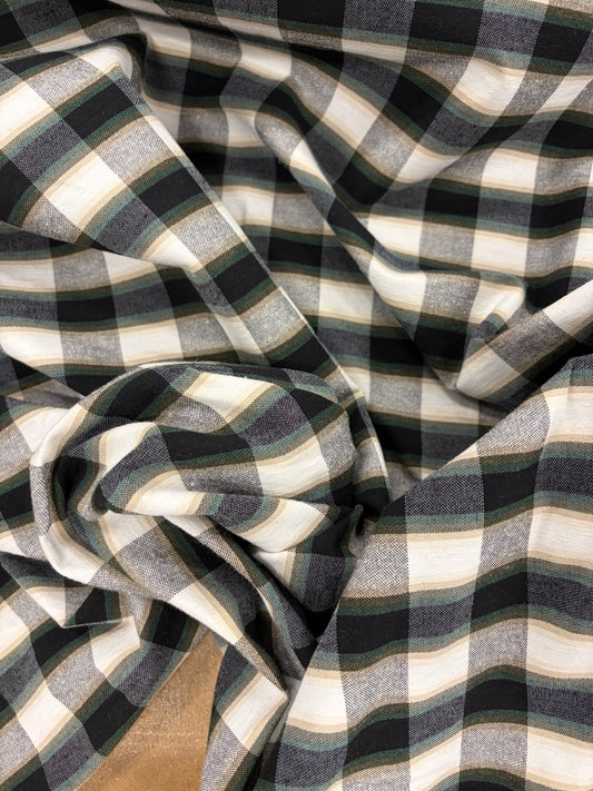 ZINO 021 checkered cotton bengaline
