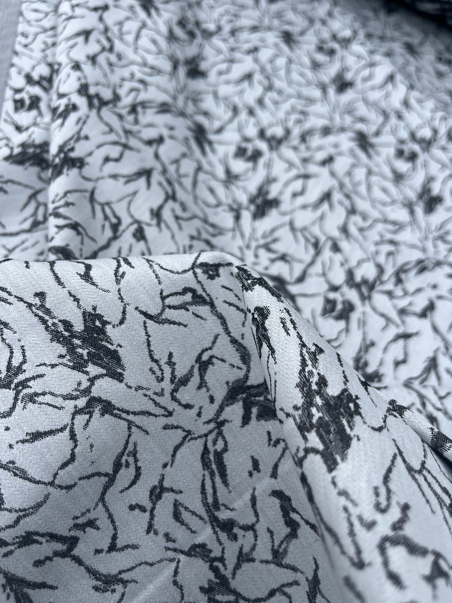 Hélène 030 super stretch jacquard grey/black