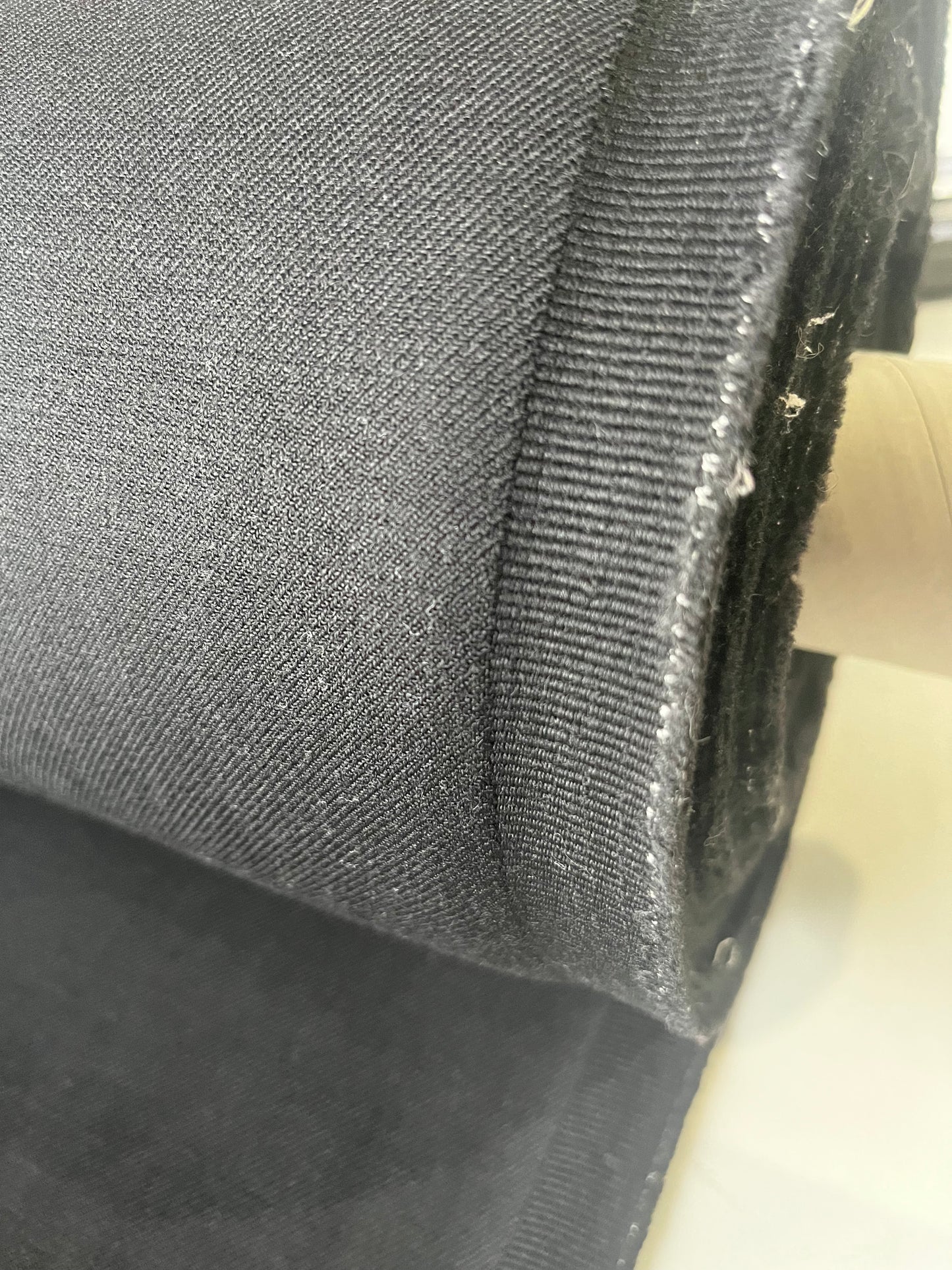 JOSIANE 012 heavy wool stretch black