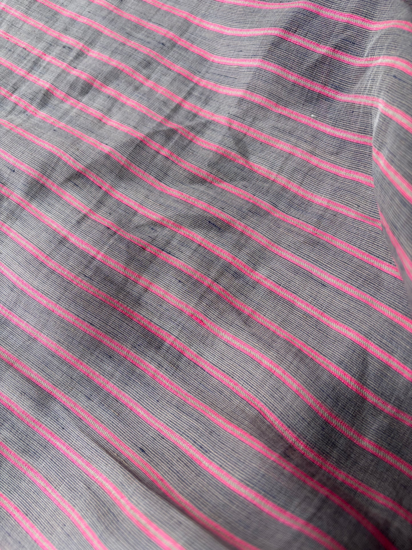 BRUCE 018 colourwoven polyamide voile stripes