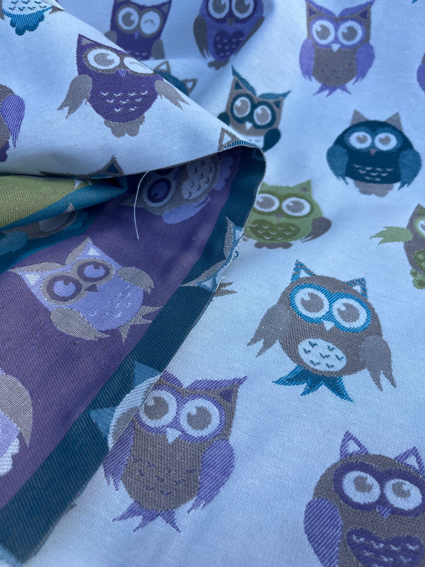 Hélène 050 heavy cotton jacquard "owls"