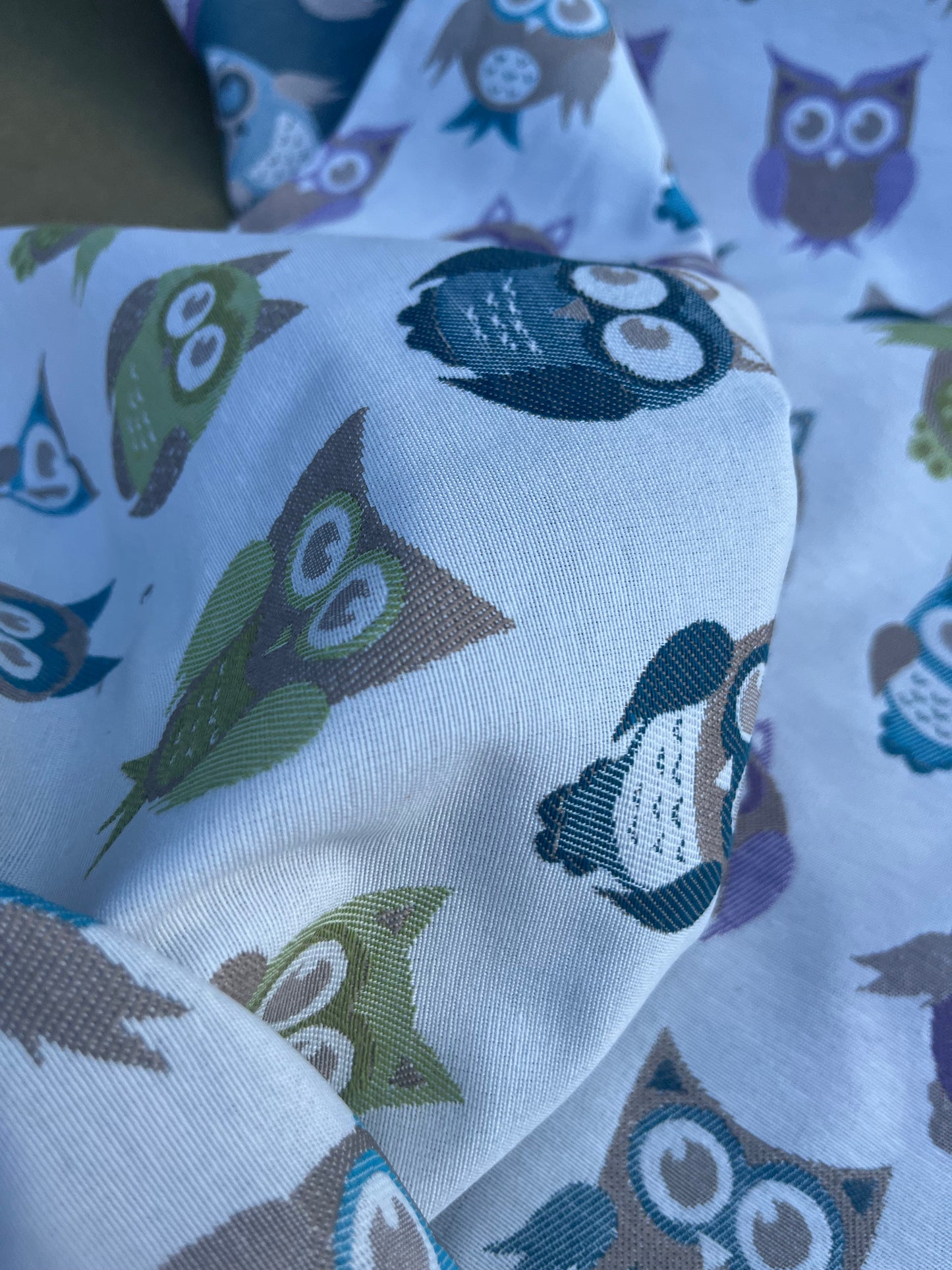 Hélène 050 heavy cotton jacquard "owls"