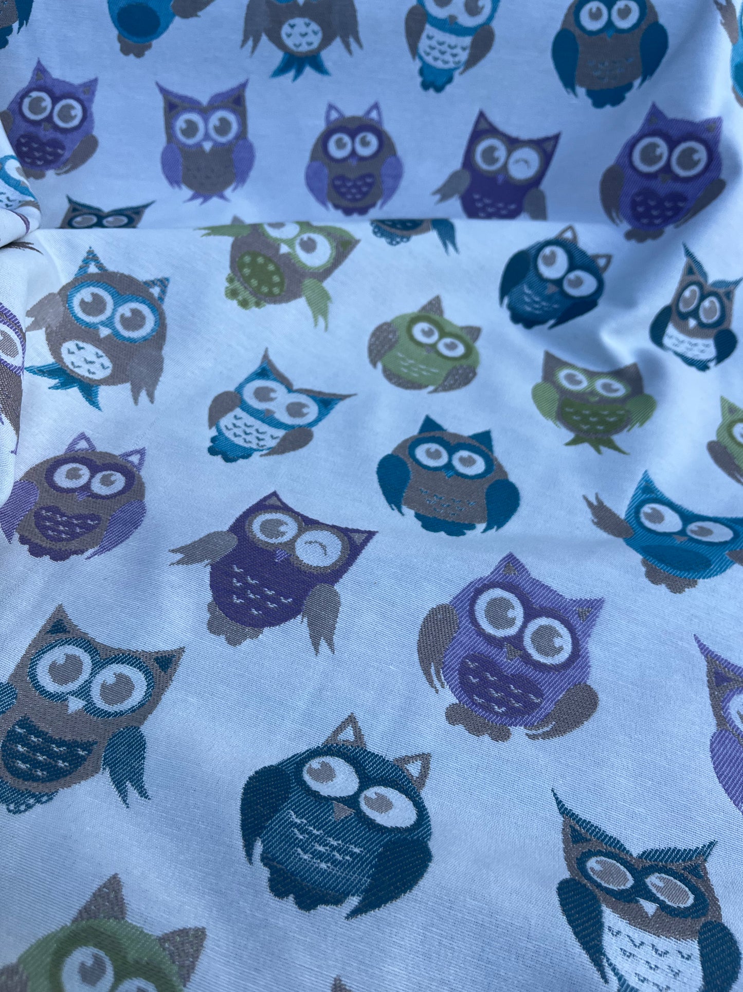 Hélène 050 heavy cotton jacquard "owls"