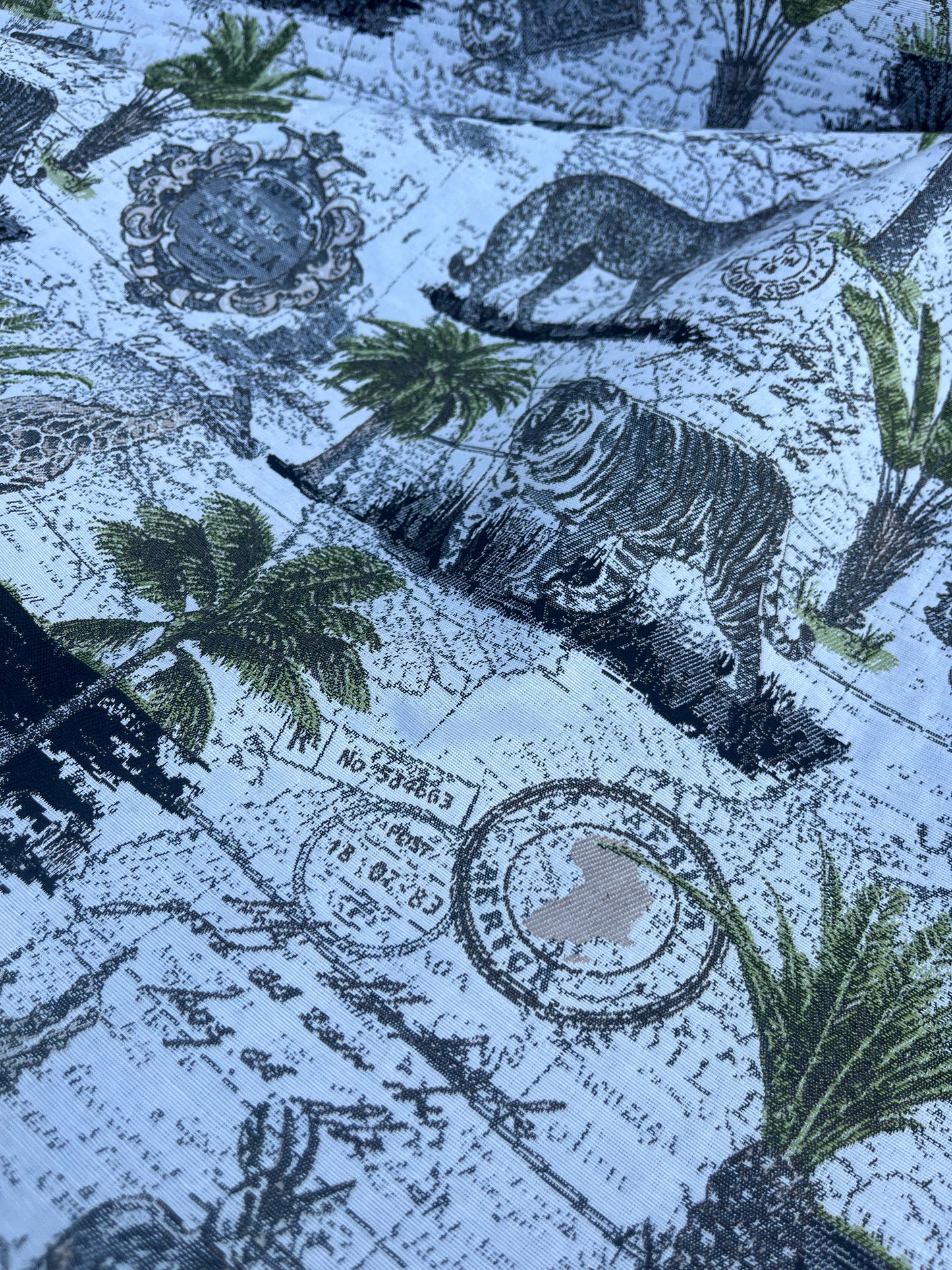 Hélène 051 heavy cotton jacquard "Botswana"