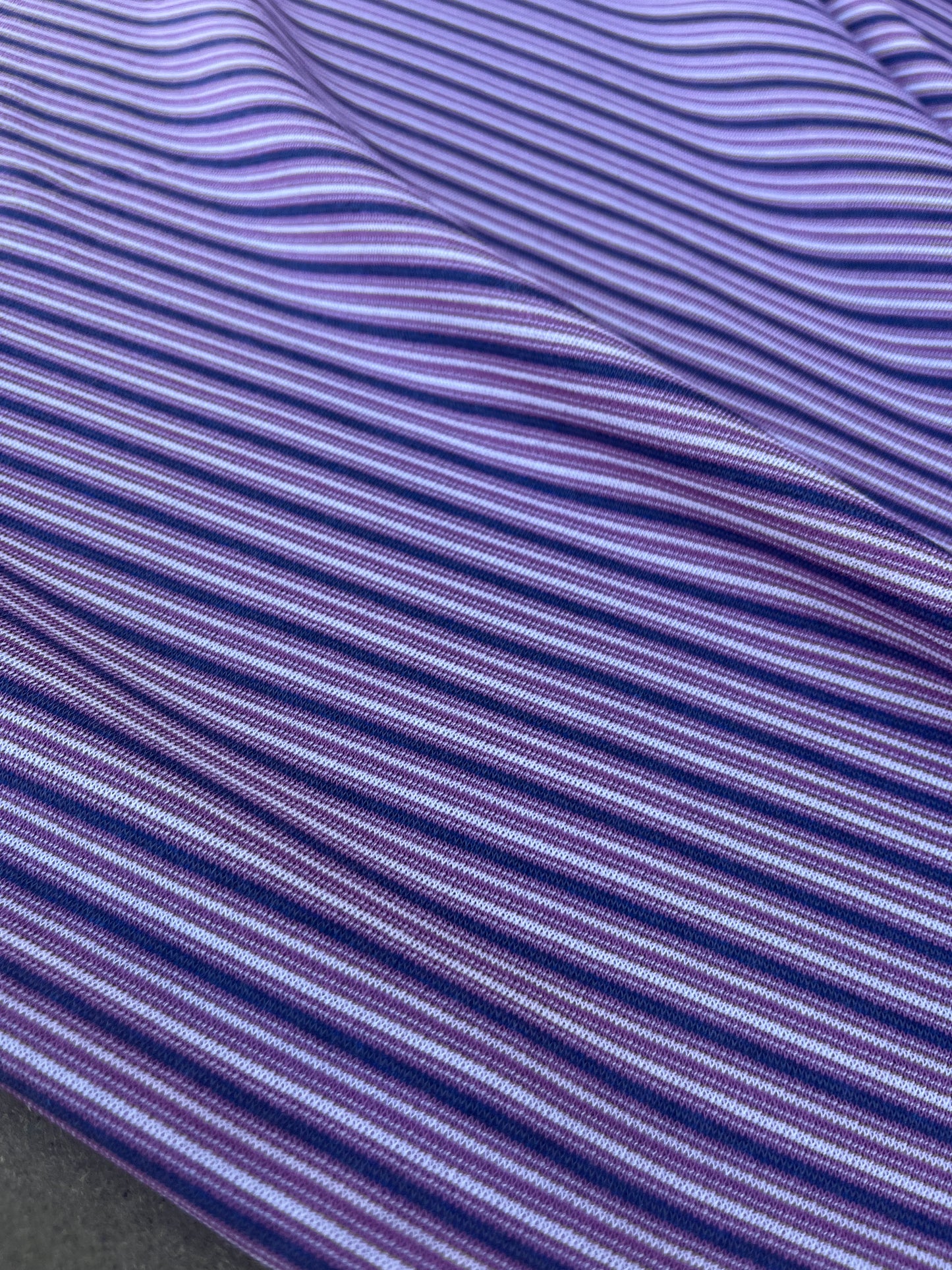 EUDINE 002 cotton jersey stripes mauve