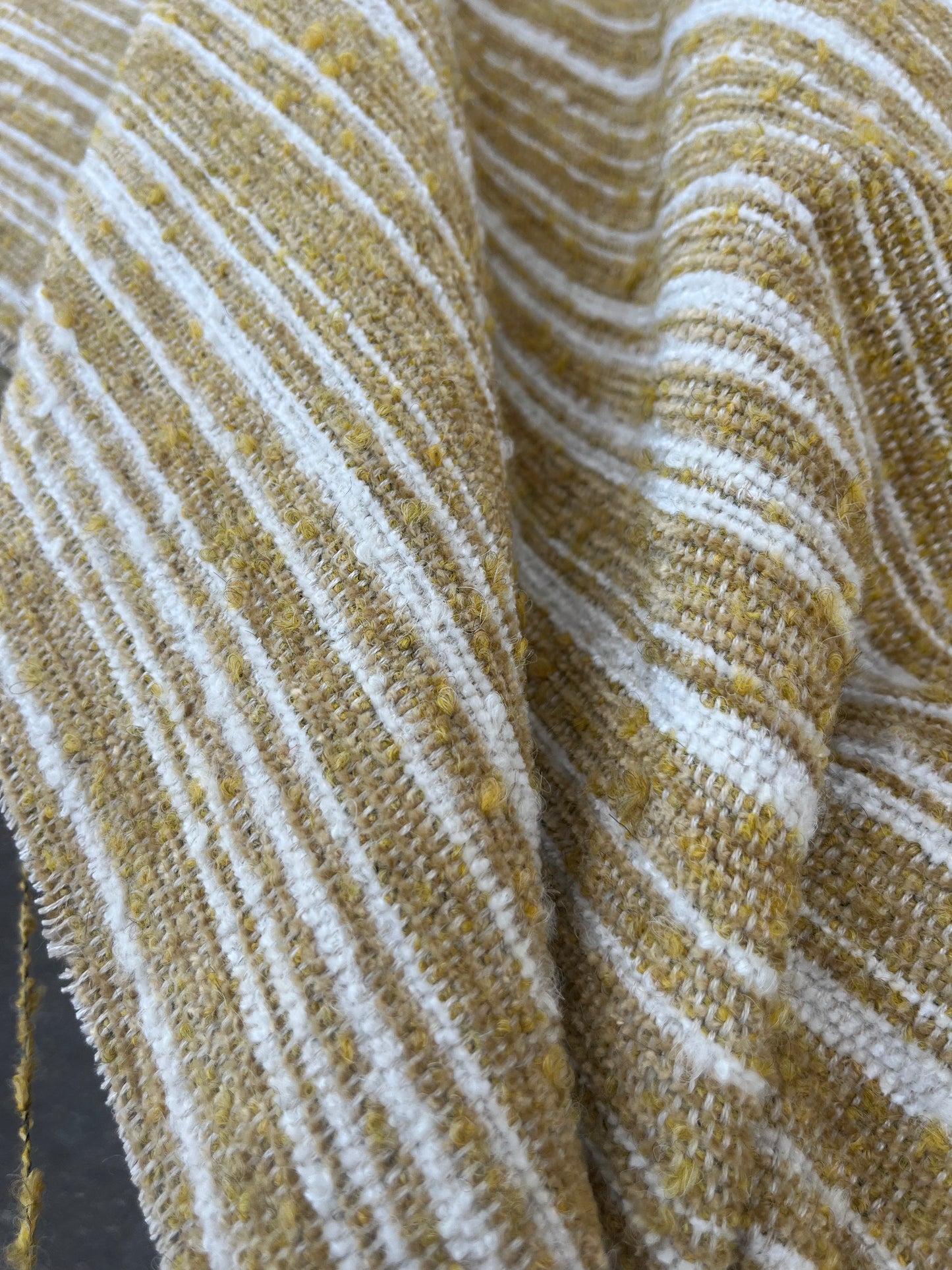 EUDINE 008 very heavy jacquard stripes with wool