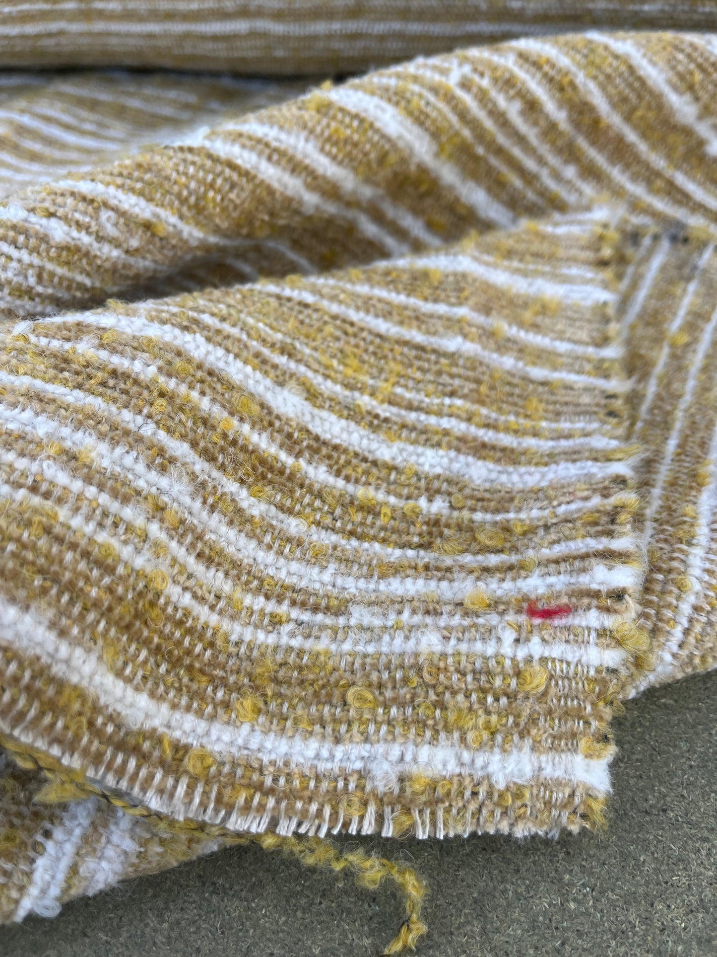 EUDINE 008 very heavy jacquard stripes with wool
