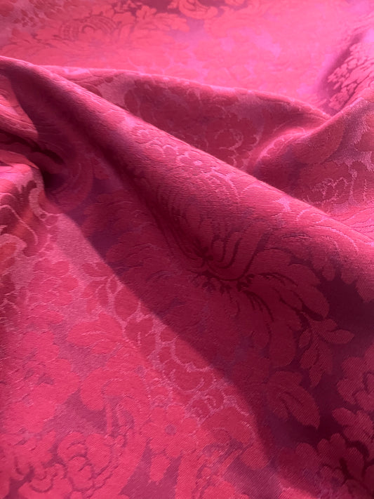 CASIMIR 130 brocart double face red