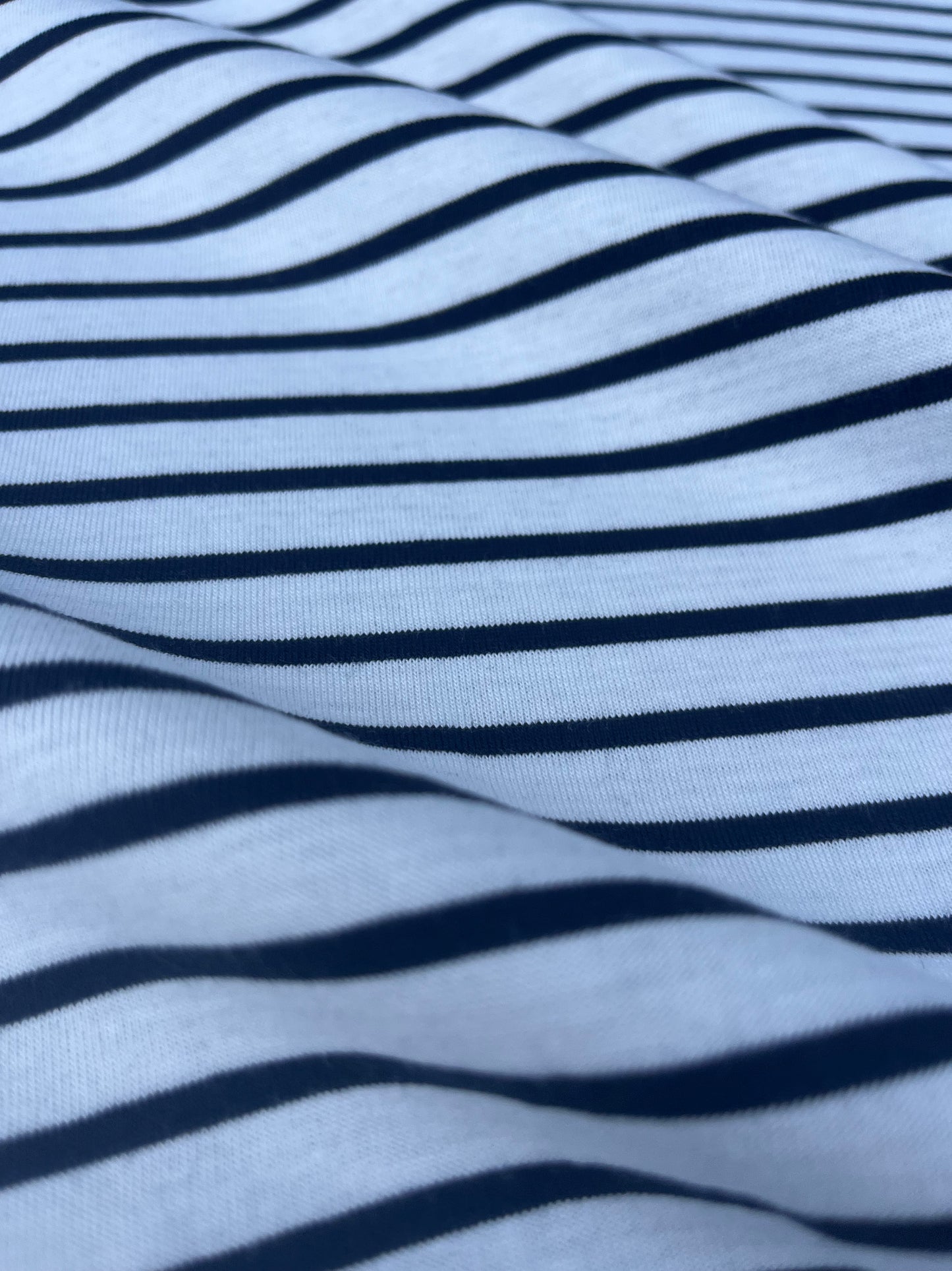 EUDINE 020 heavy cotton jersey stripes double face