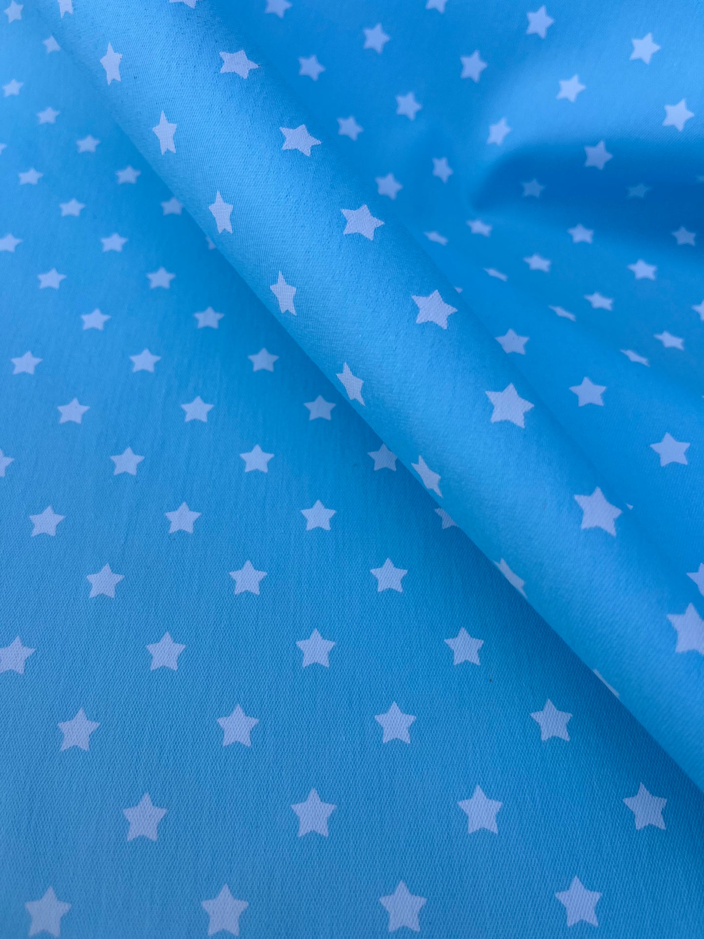 EUDINE 021 cotton twill stretch with stars