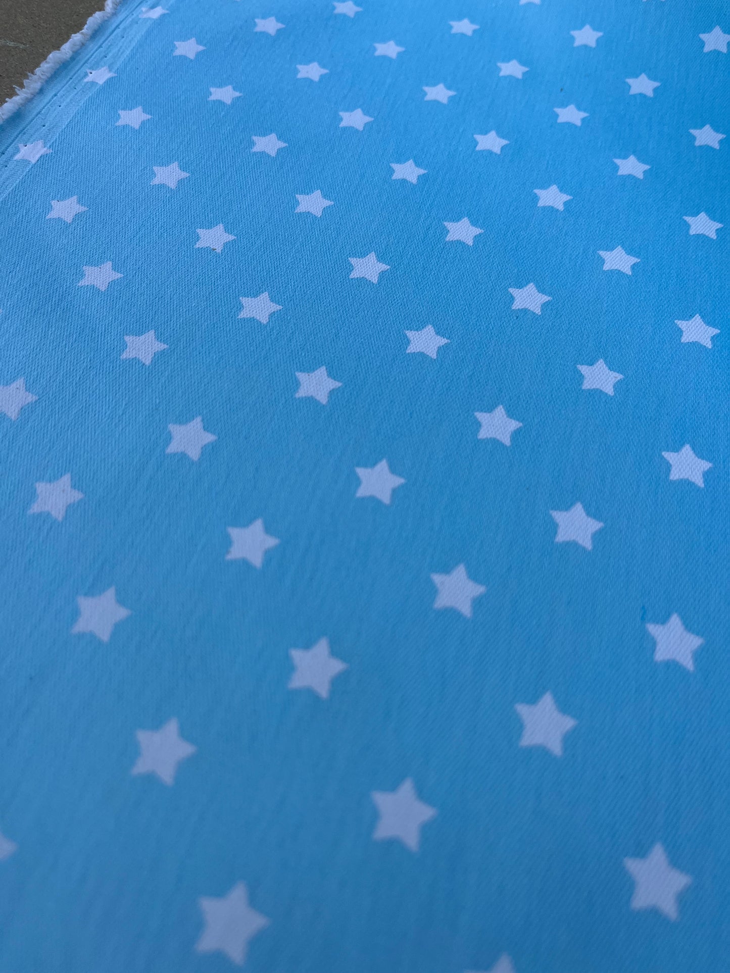 EUDINE 021 cotton twill stretch with stars