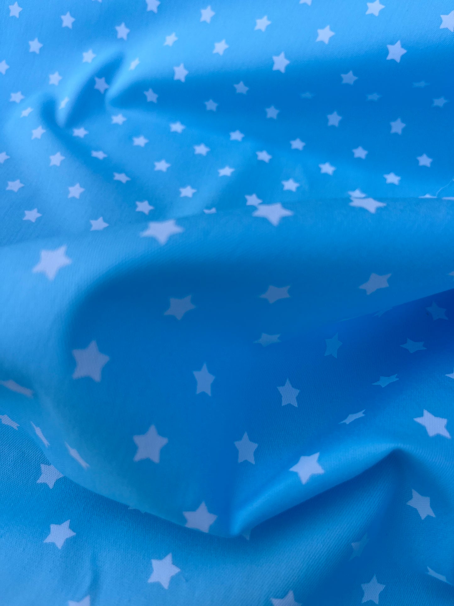 EUDINE 021 cotton twill stretch with stars