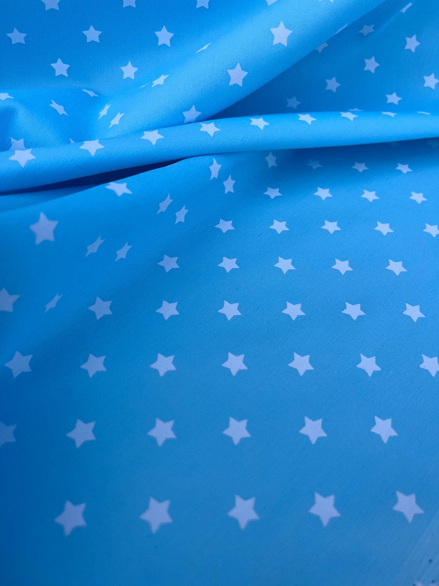 EUDINE 021 cotton twill stretch with stars
