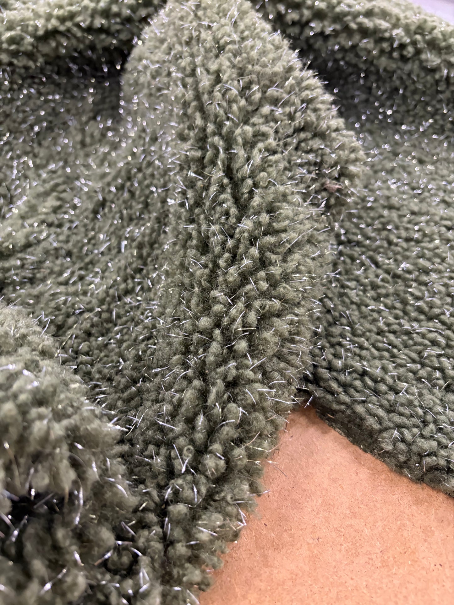 WALTHER 018 khaky/silver fleece