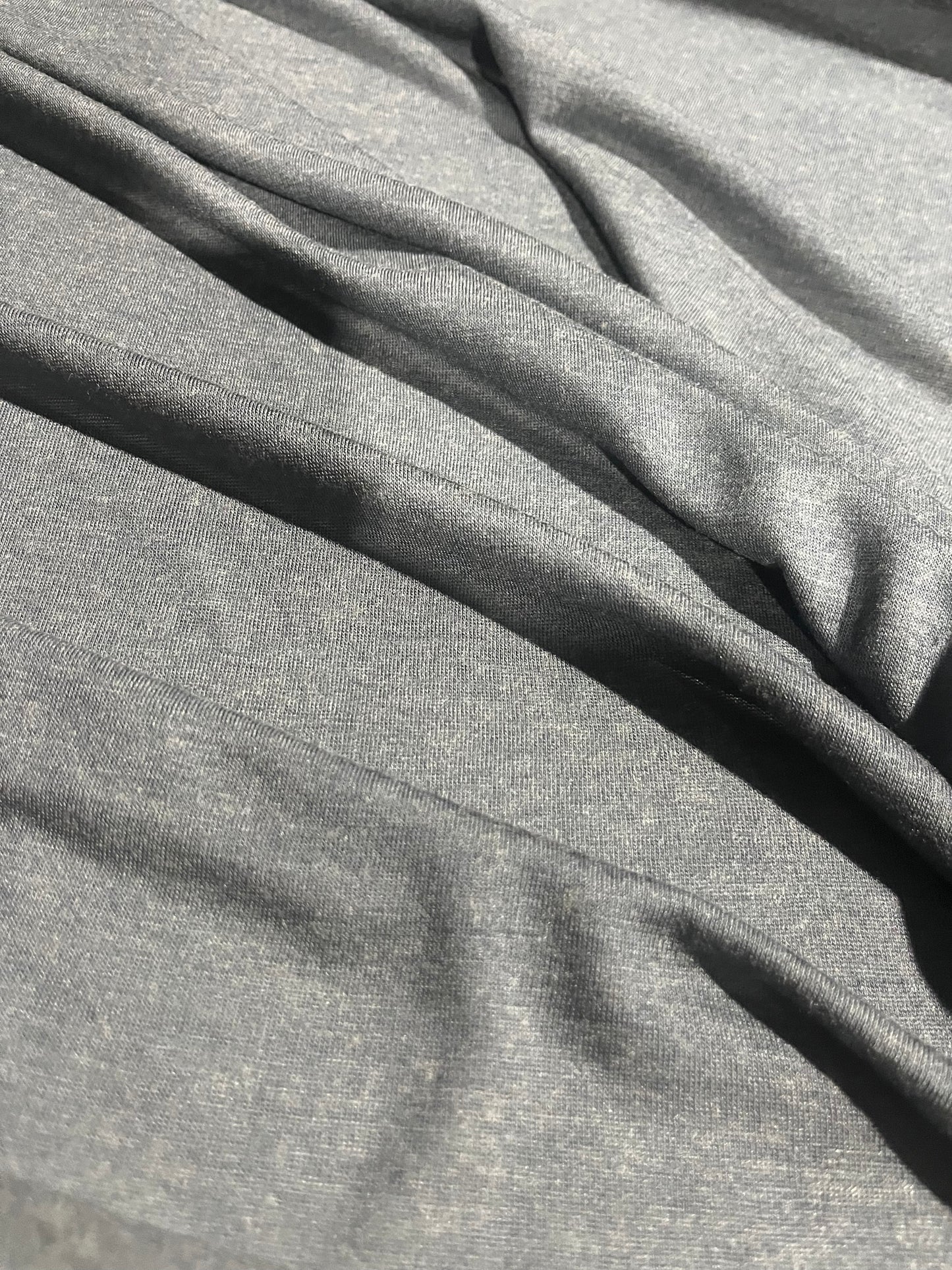 BIRMA 007 jersey viscose/wool mid grey