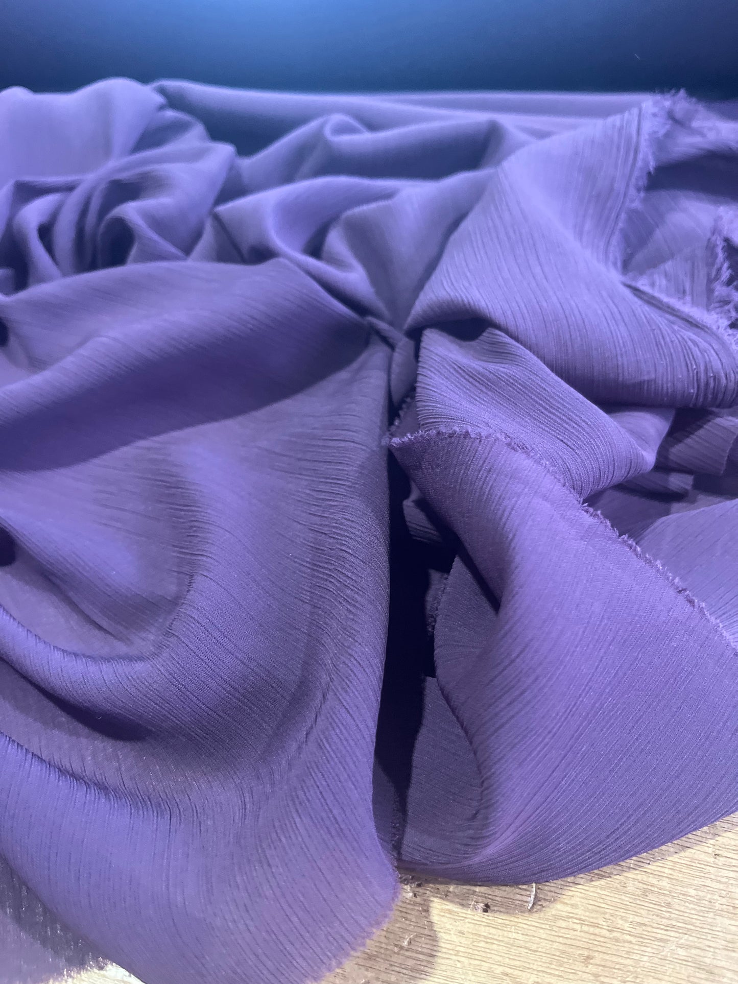 MARINA 011 soft crepon aubergine